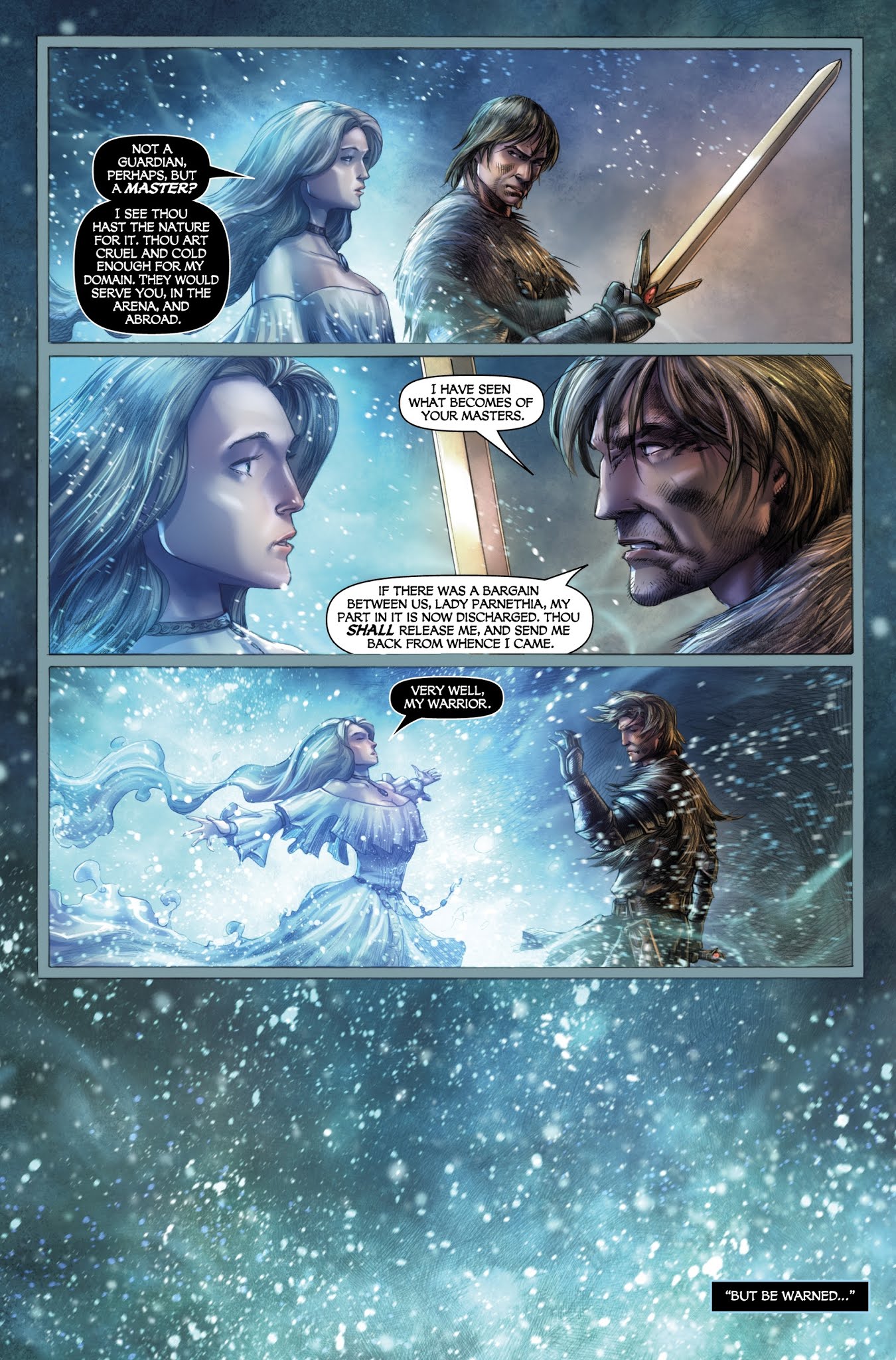 Read online Dark Souls: Winter's Spite comic -  Issue #4 - 23