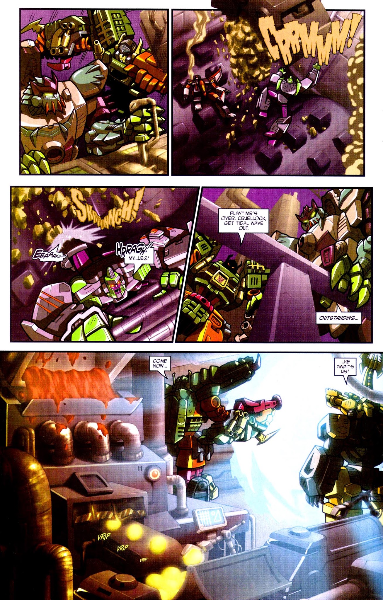 Read online Transformers Energon comic -  Issue #19 - 11