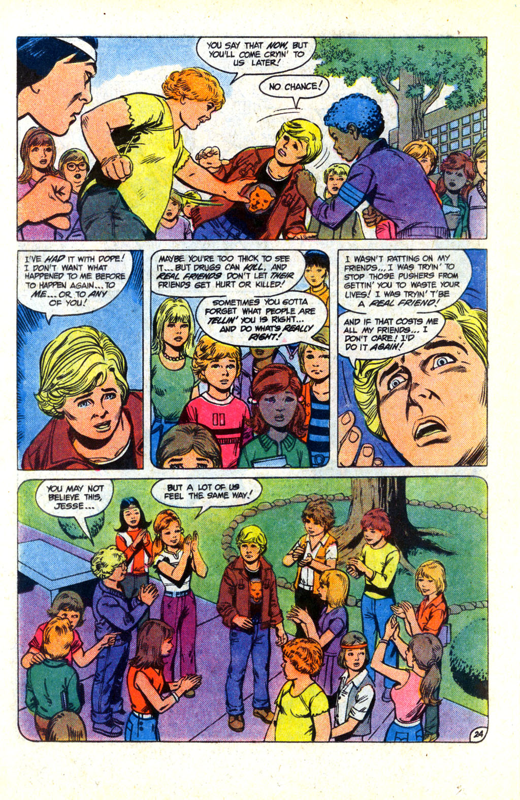 Read online The New Teen Titans (Drug Awareness Specials) comic -  Issue #3 - 26