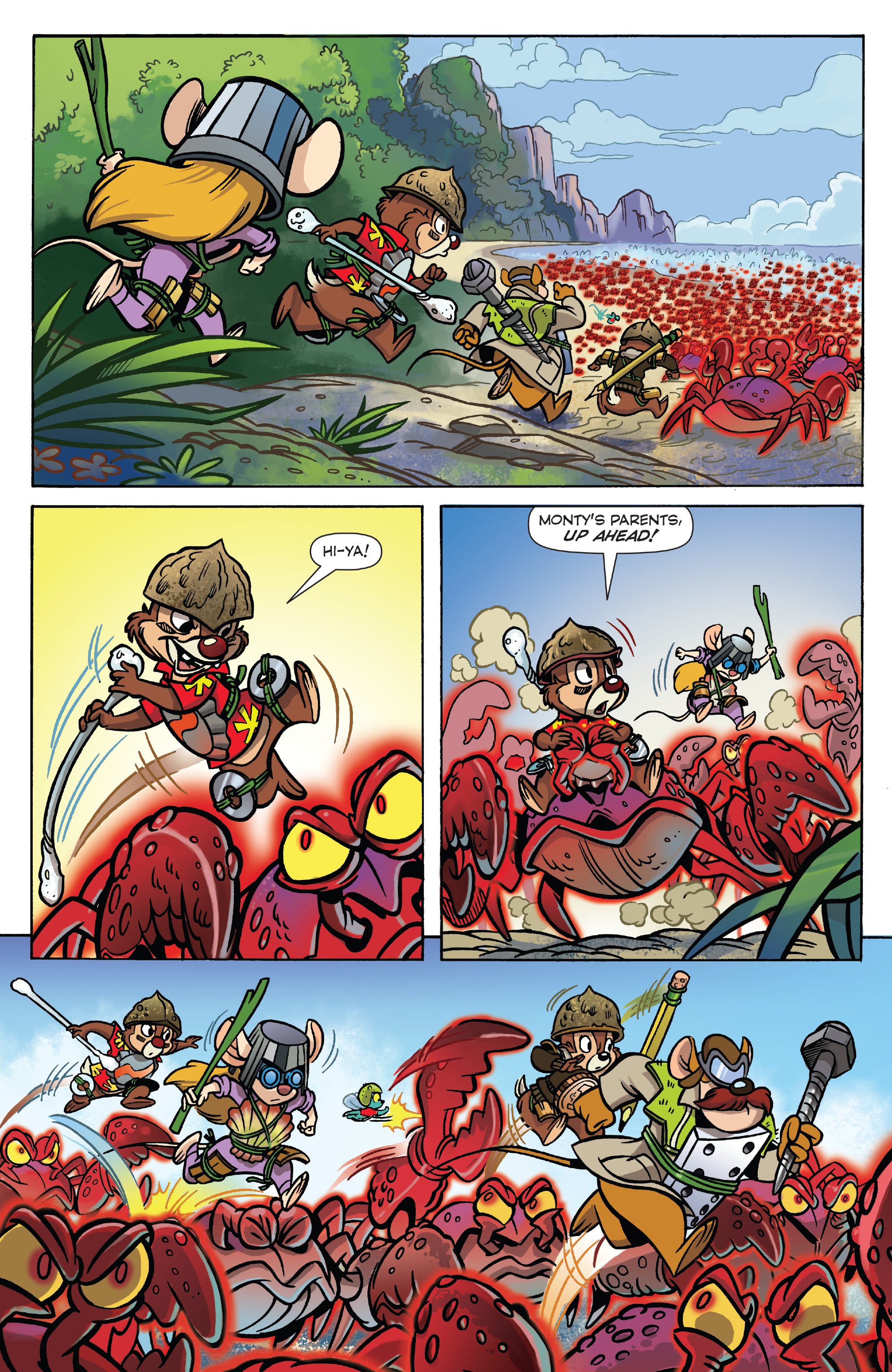 Read online Disney Afternoon Giant comic -  Issue #4 - 11