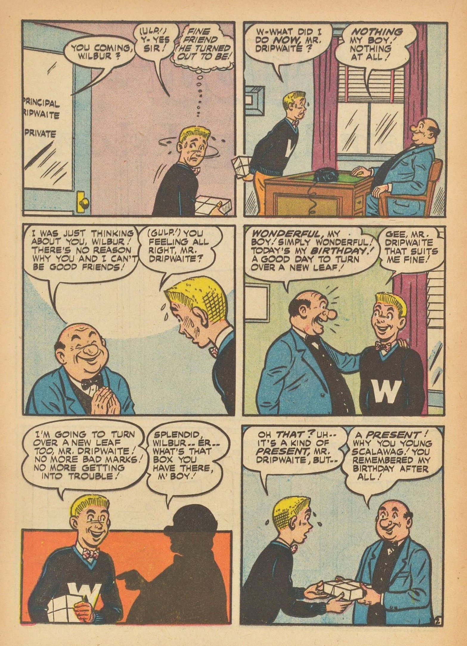 Read online Wilbur Comics comic -  Issue #25 - 36