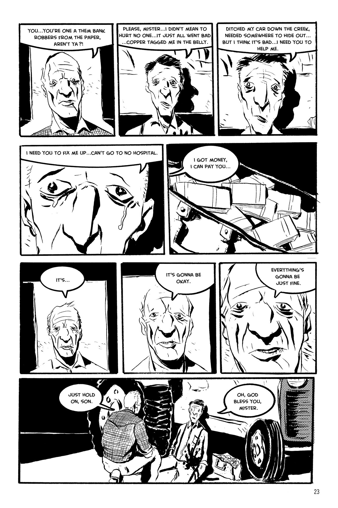 Read online Noir (2009) comic -  Issue # TPB - 25