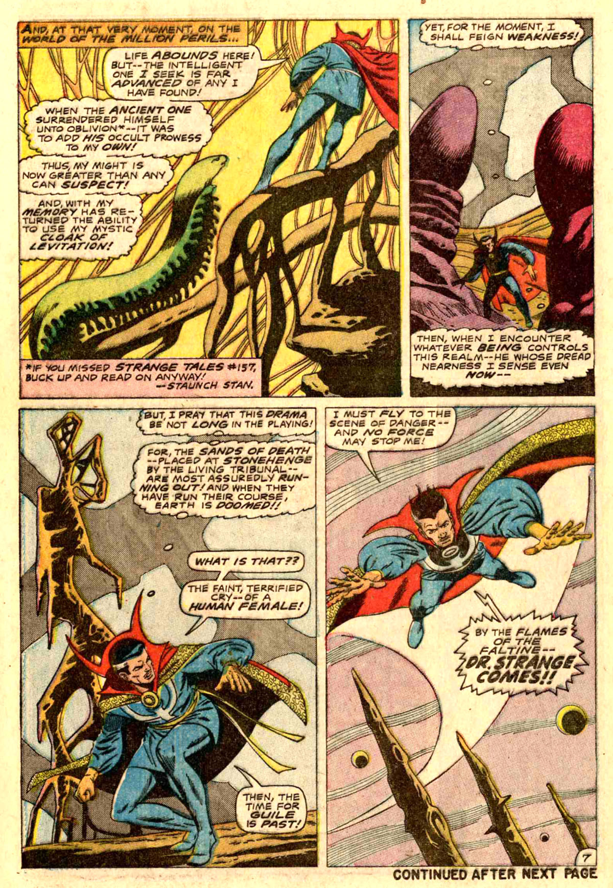 Read online Marvel Masterworks: Doctor Strange comic -  Issue # TPB 2 - 201