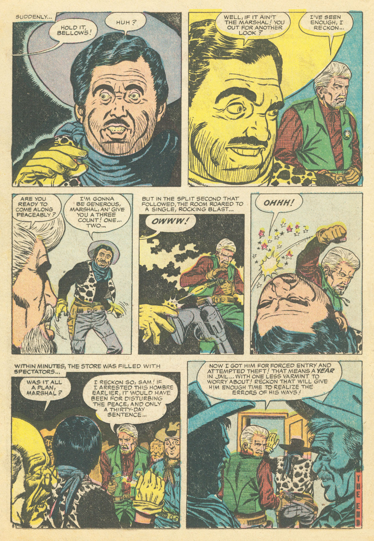 Read online Western Gunfighters (1956) comic -  Issue #23 - 14