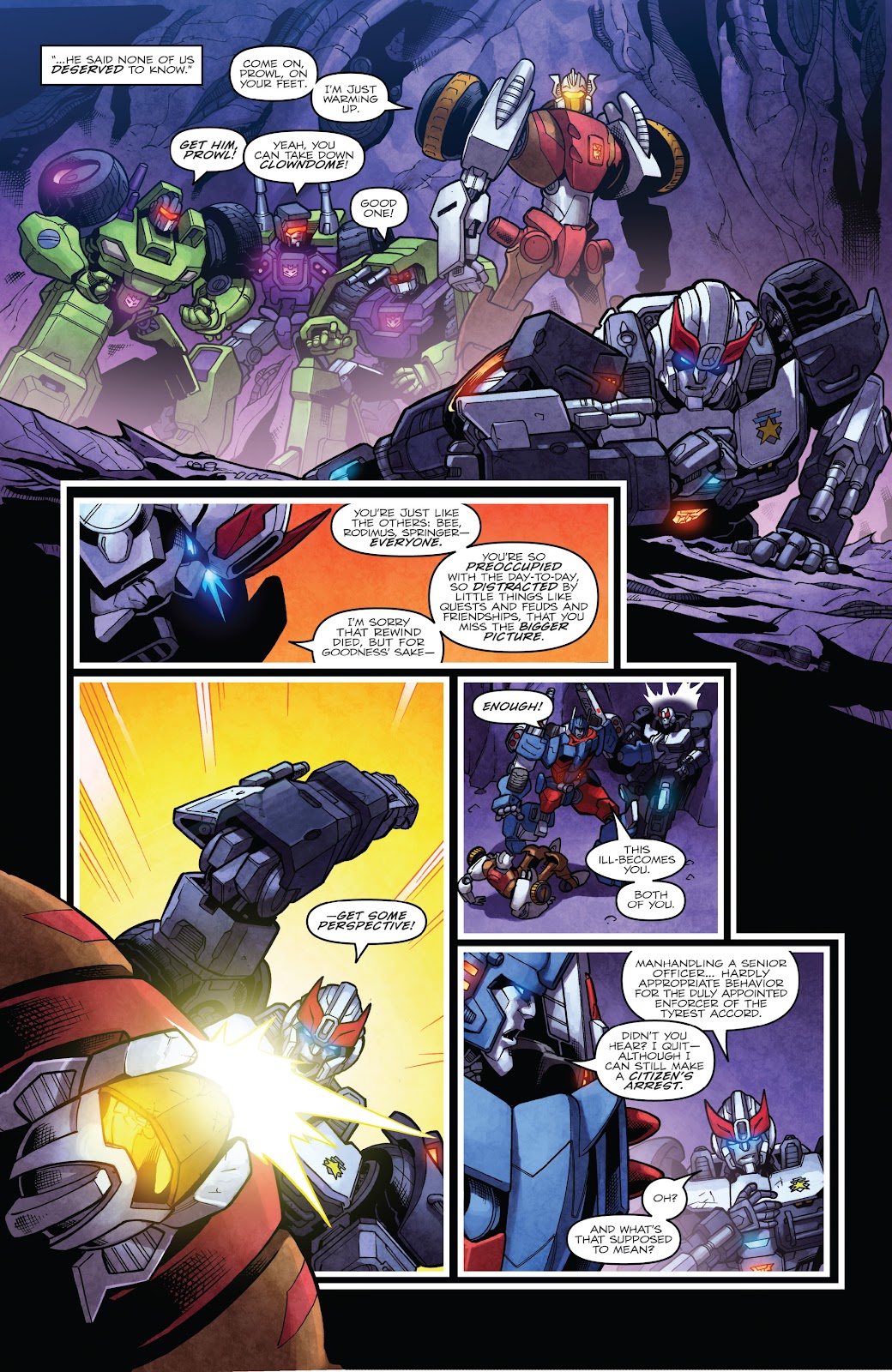 The Transformers: Dark Cybertron Finale issue Full - Page 94