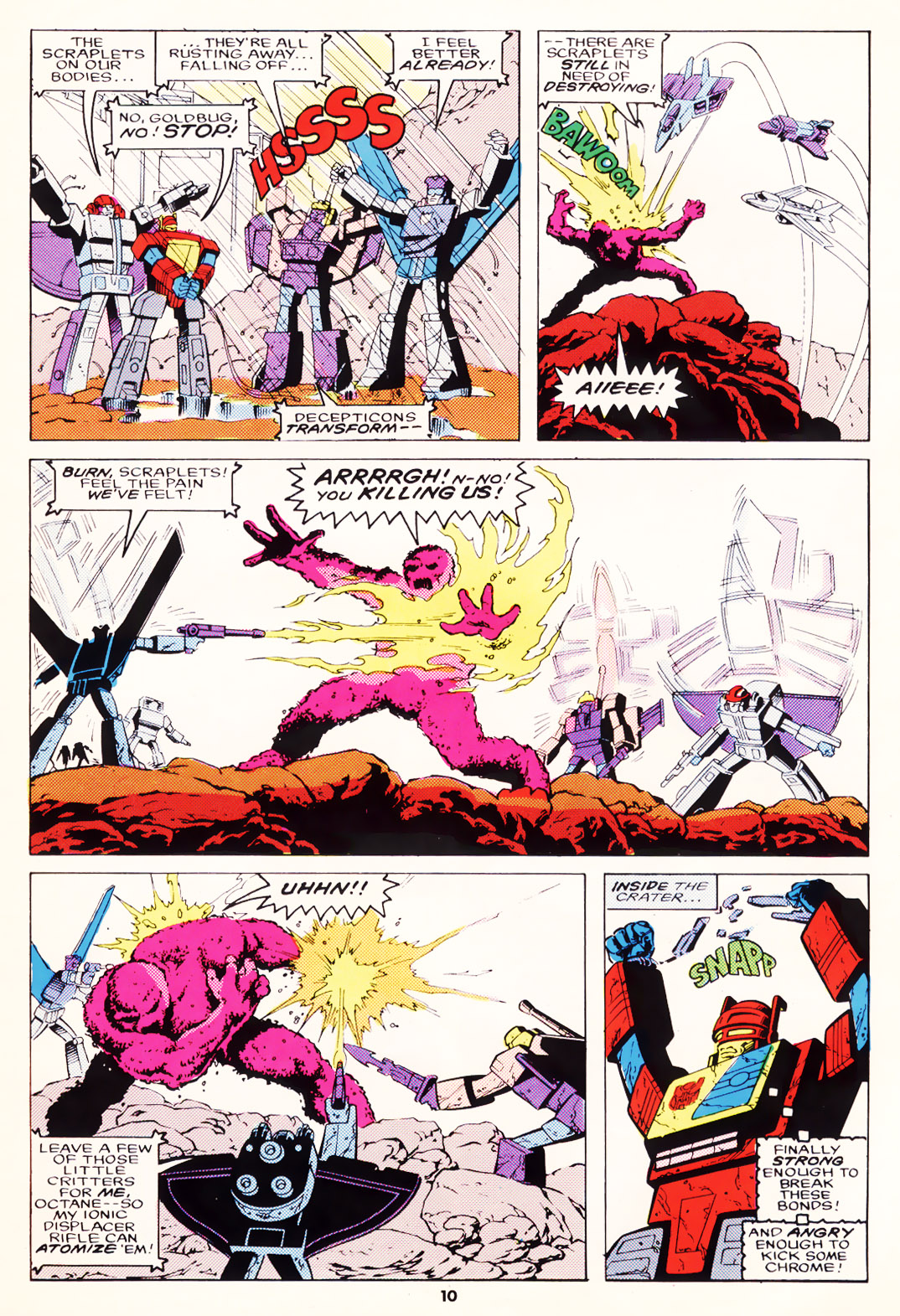 Read online The Transformers (UK) comic -  Issue #127 - 10