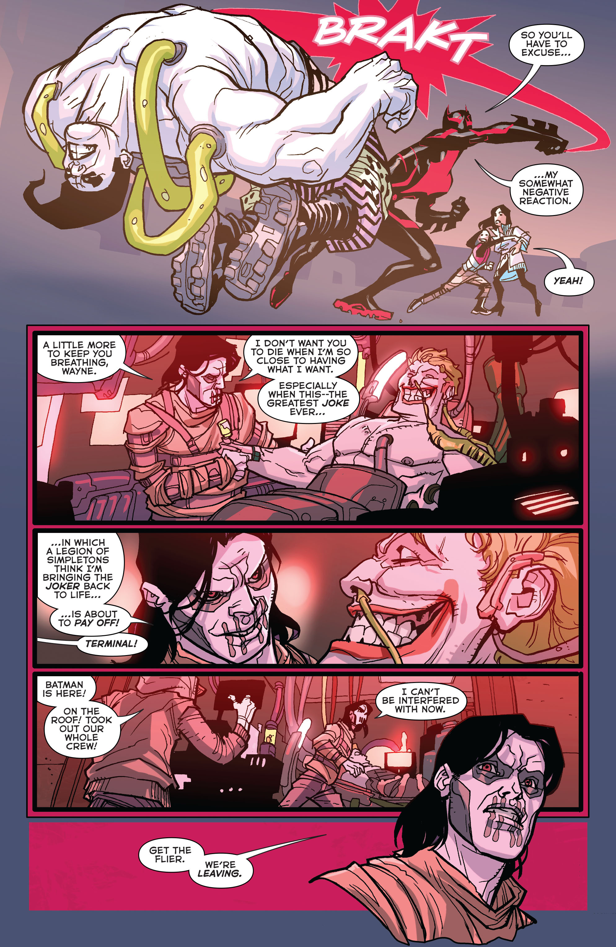 Read online Batman Beyond (2016) comic -  Issue #4 - 19