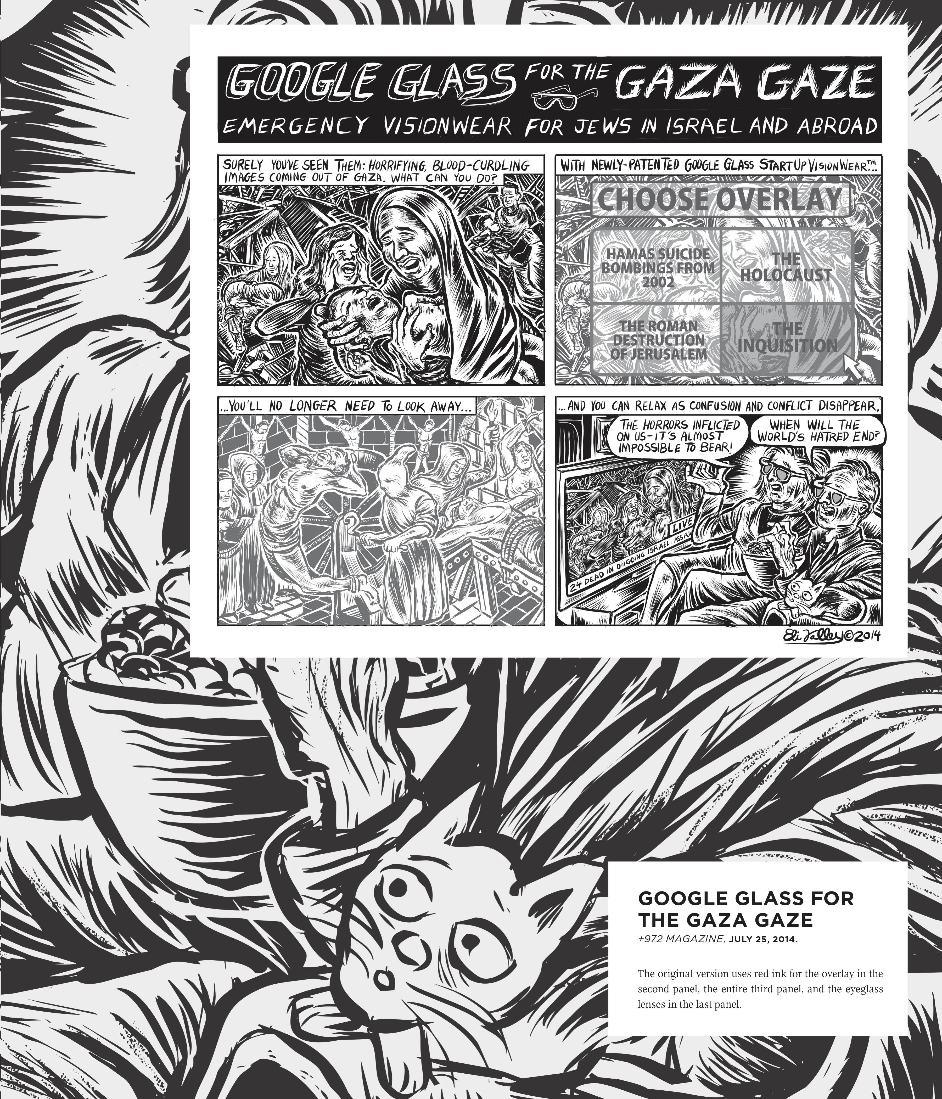 Read online Diaspora Boy: Comics on Crisis in America and Israel comic -  Issue # TPB - 119