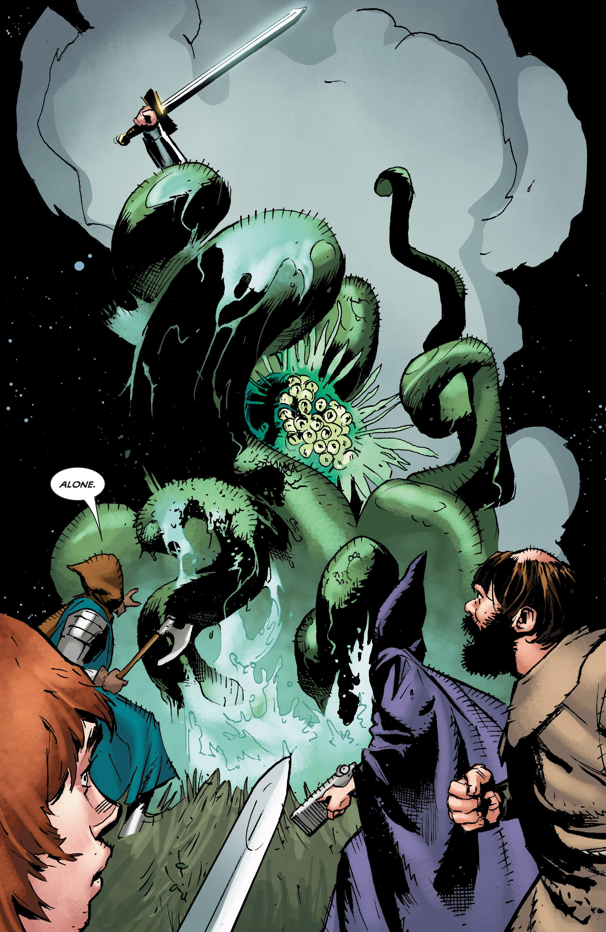 Read online Immortal Brothers: The Tale of the Green Knight comic -  Issue # Full - 32