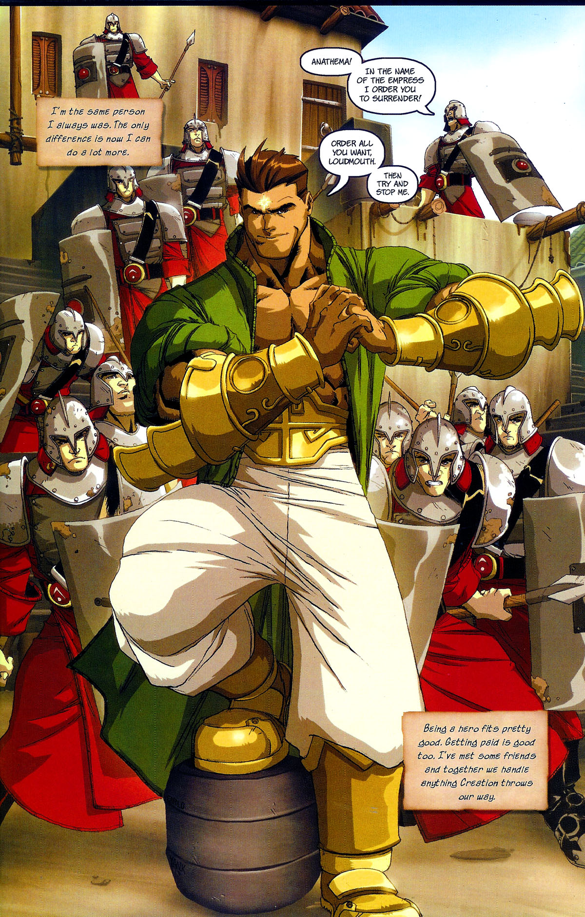 Read online Exalted comic -  Issue #3 - 25