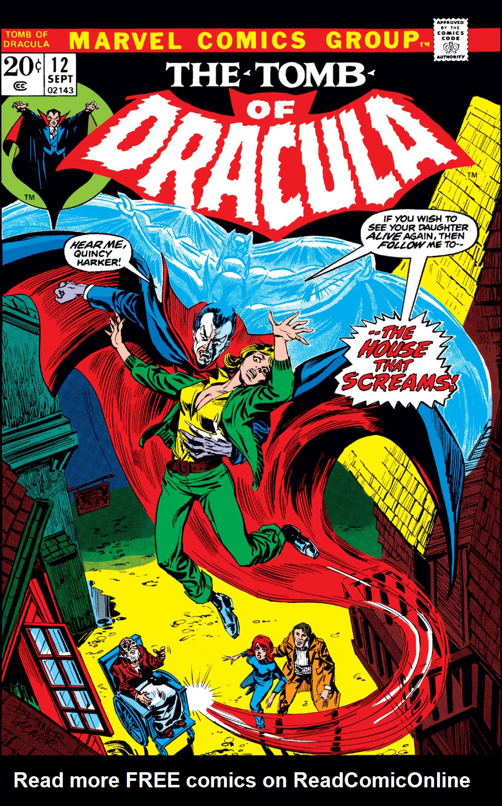 Read online Tomb of Dracula (1972) comic -  Issue #12 - 1