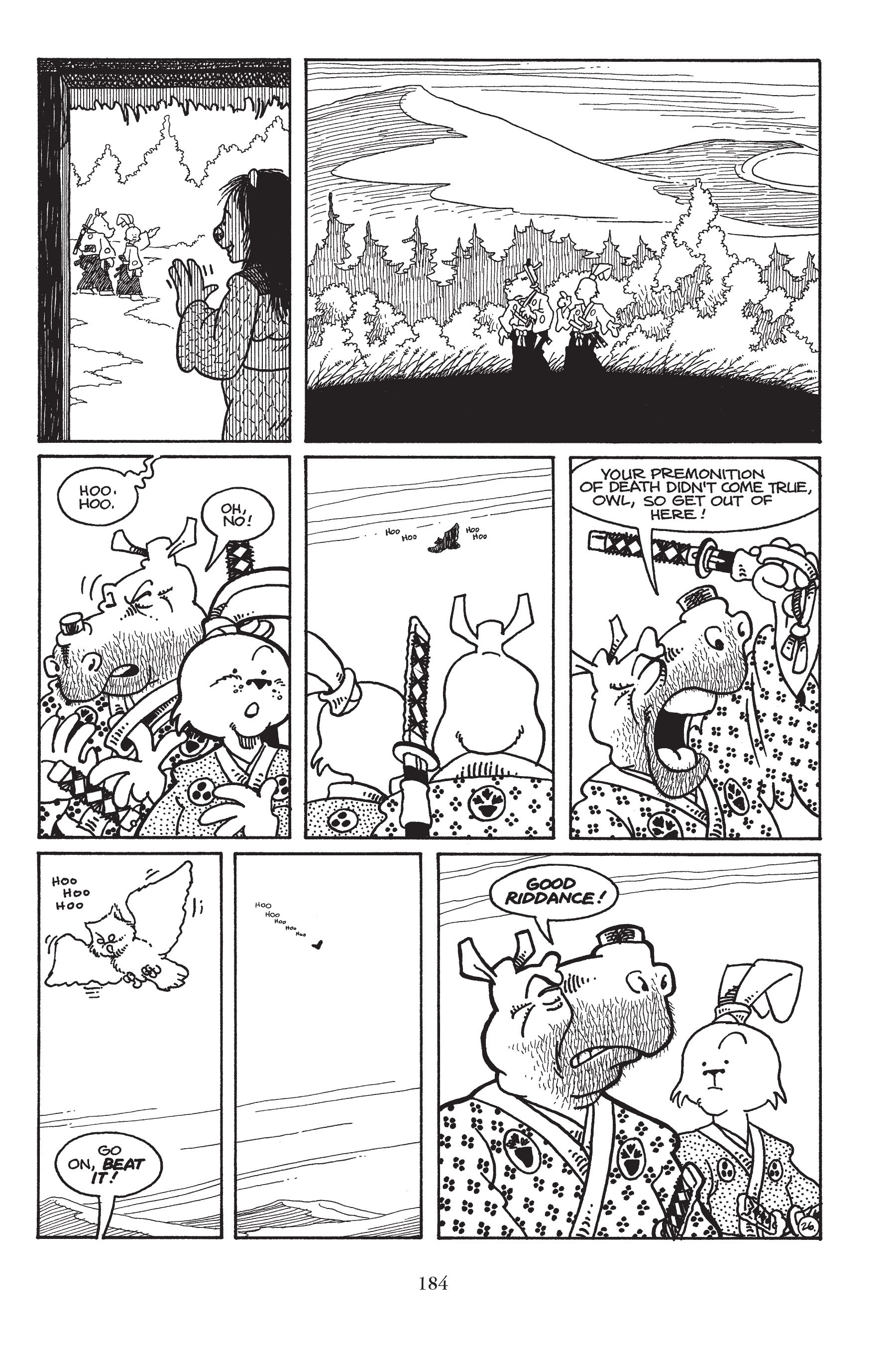 Read online Usagi Yojimbo (1987) comic -  Issue # _TPB 7 - 175