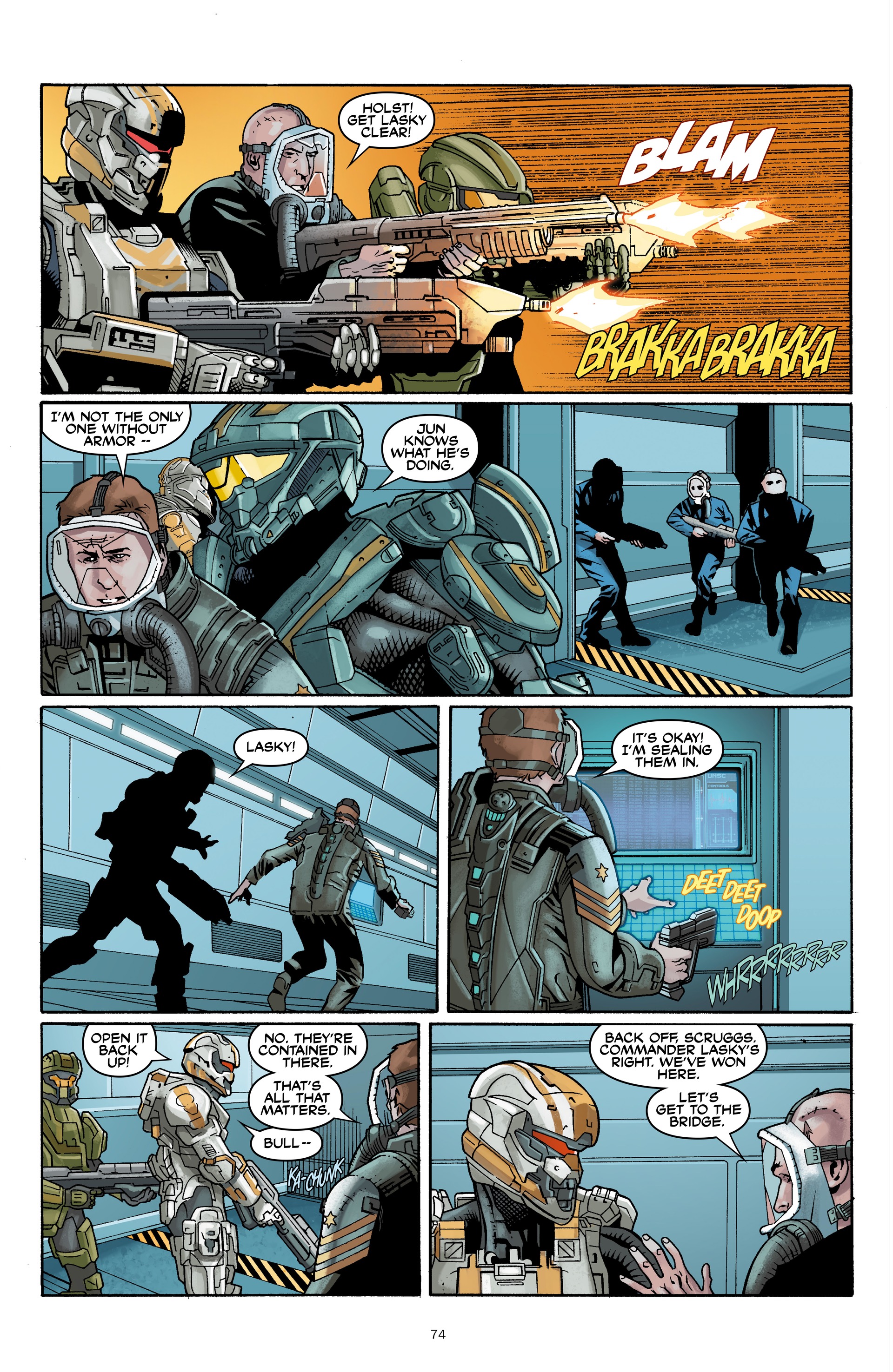 Read online Halo: Initiation and Escalation comic -  Issue # TPB (Part 1) - 74
