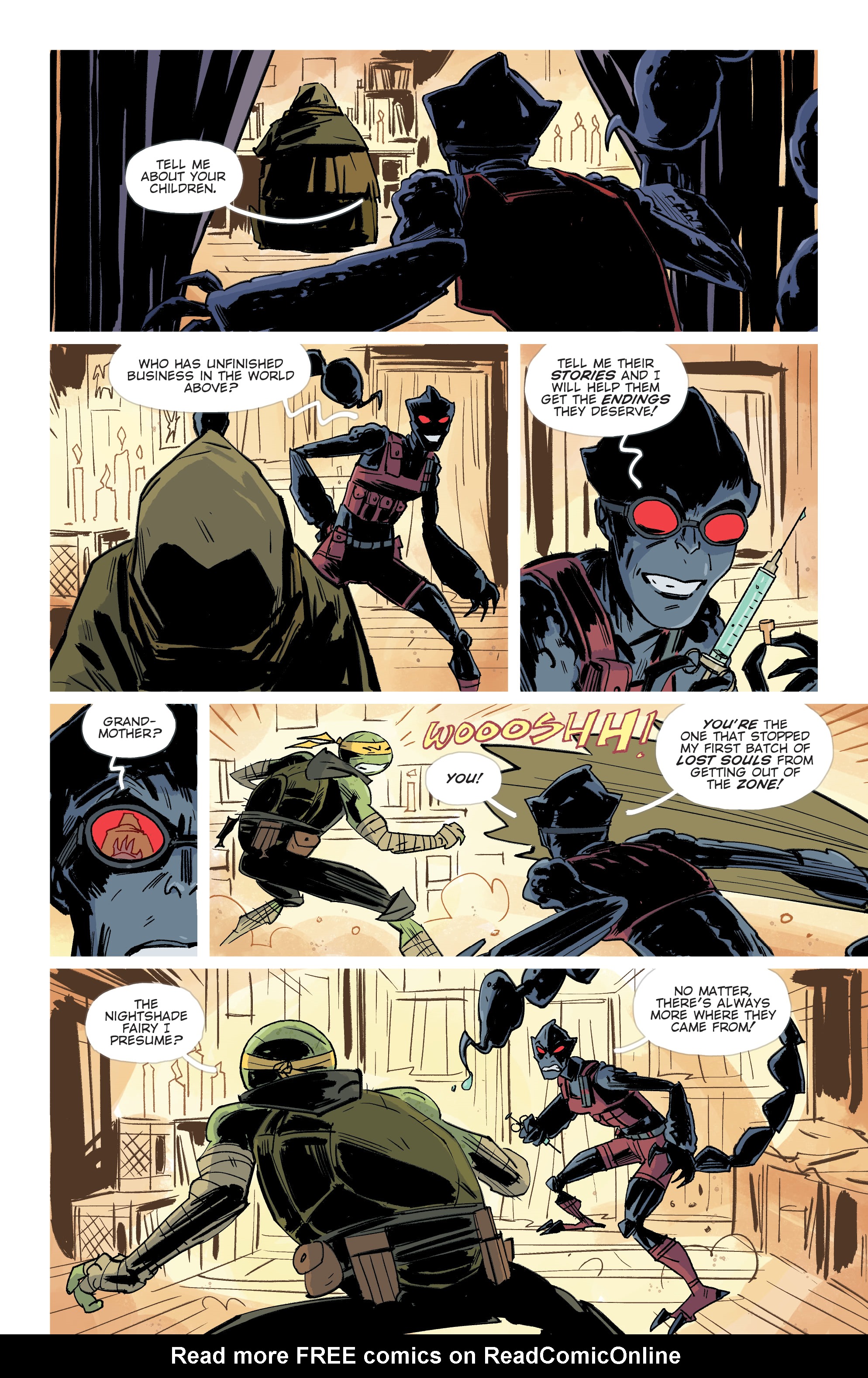 Read online Teenage Mutant Ninja Turtles: Jennika II comic -  Issue #3 - 9