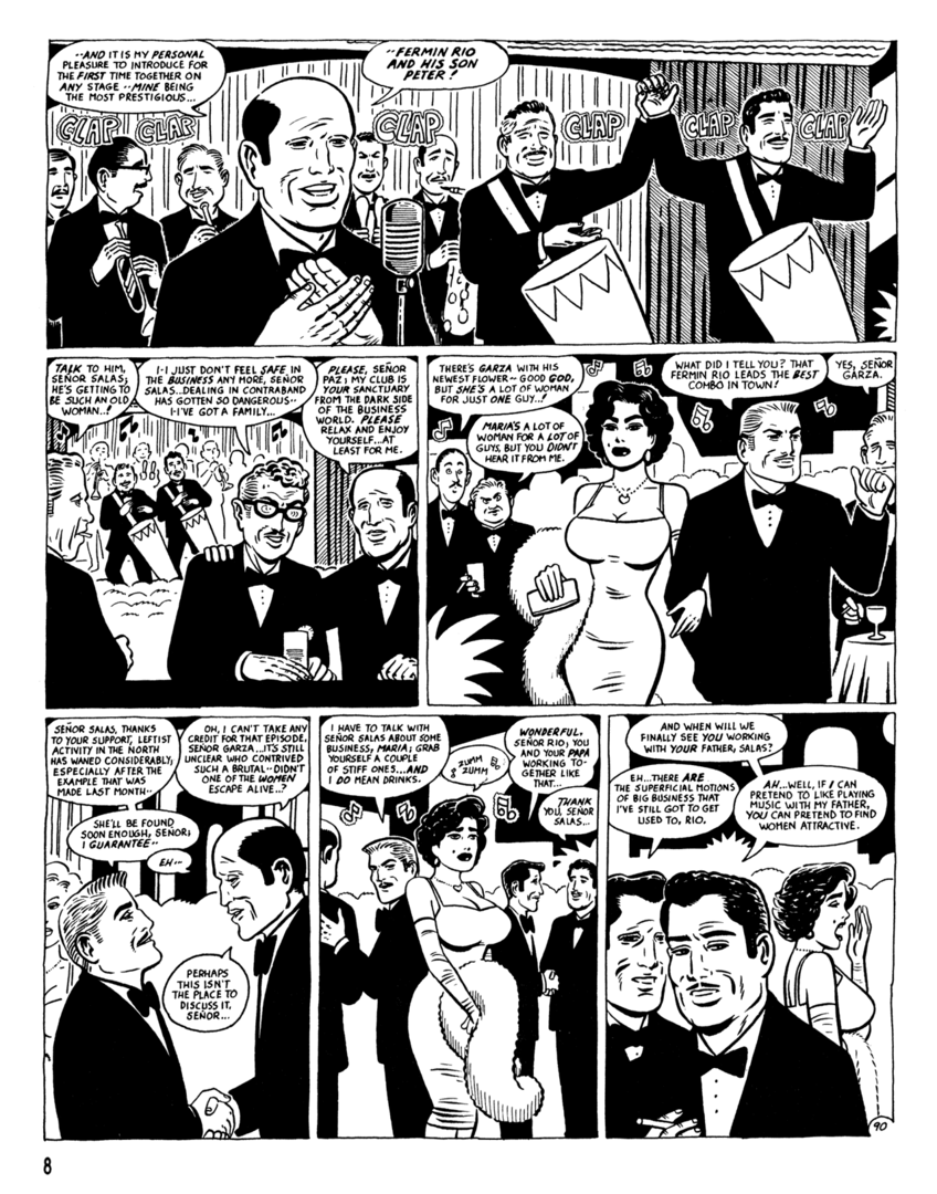 Read online Love and Rockets (1982) comic -  Issue #36 - 10