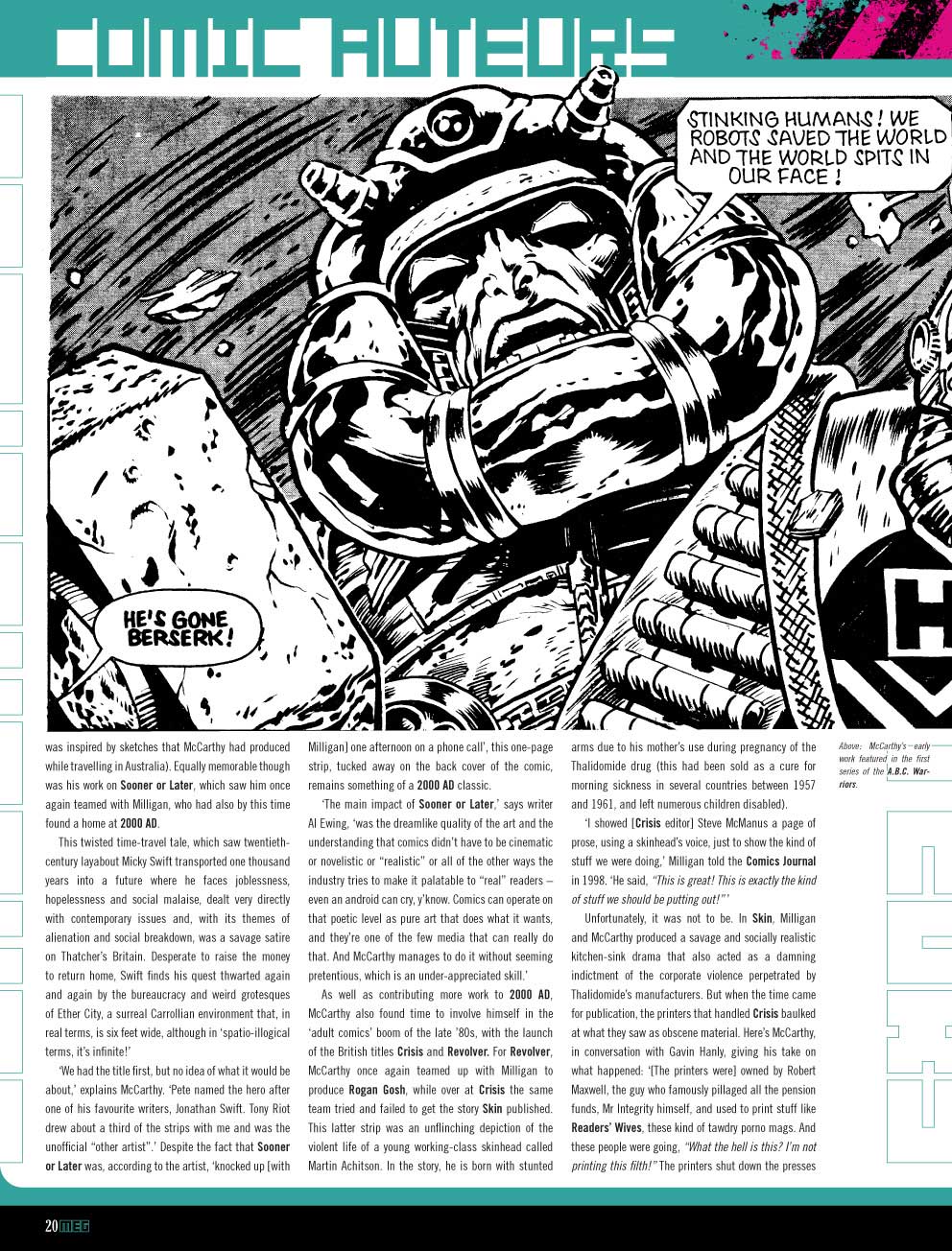 Read online Judge Dredd Megazine (Vol. 5) comic -  Issue #290 - 20