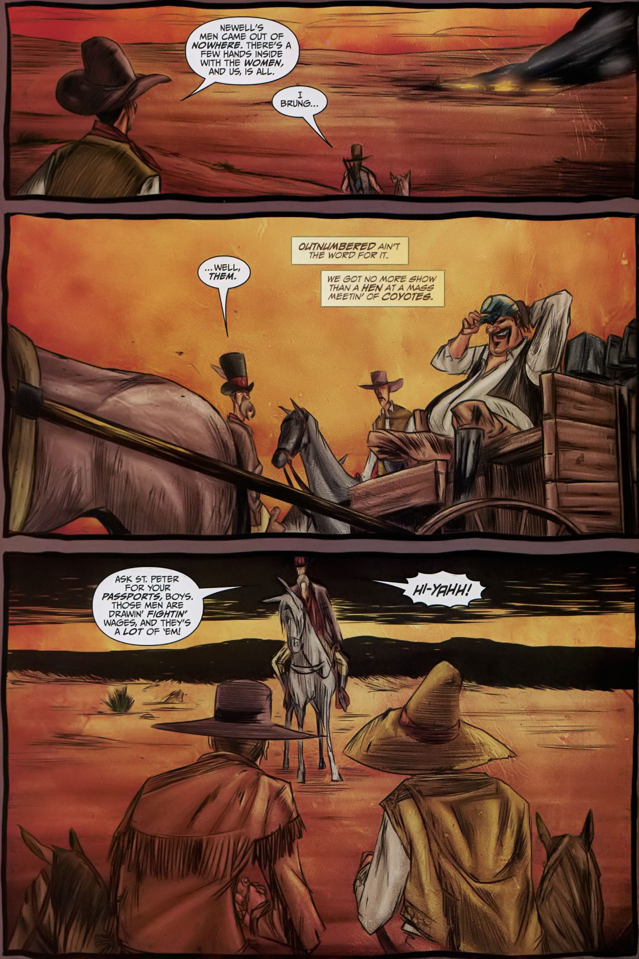 Read online Graveslinger comic -  Issue #3 - 21