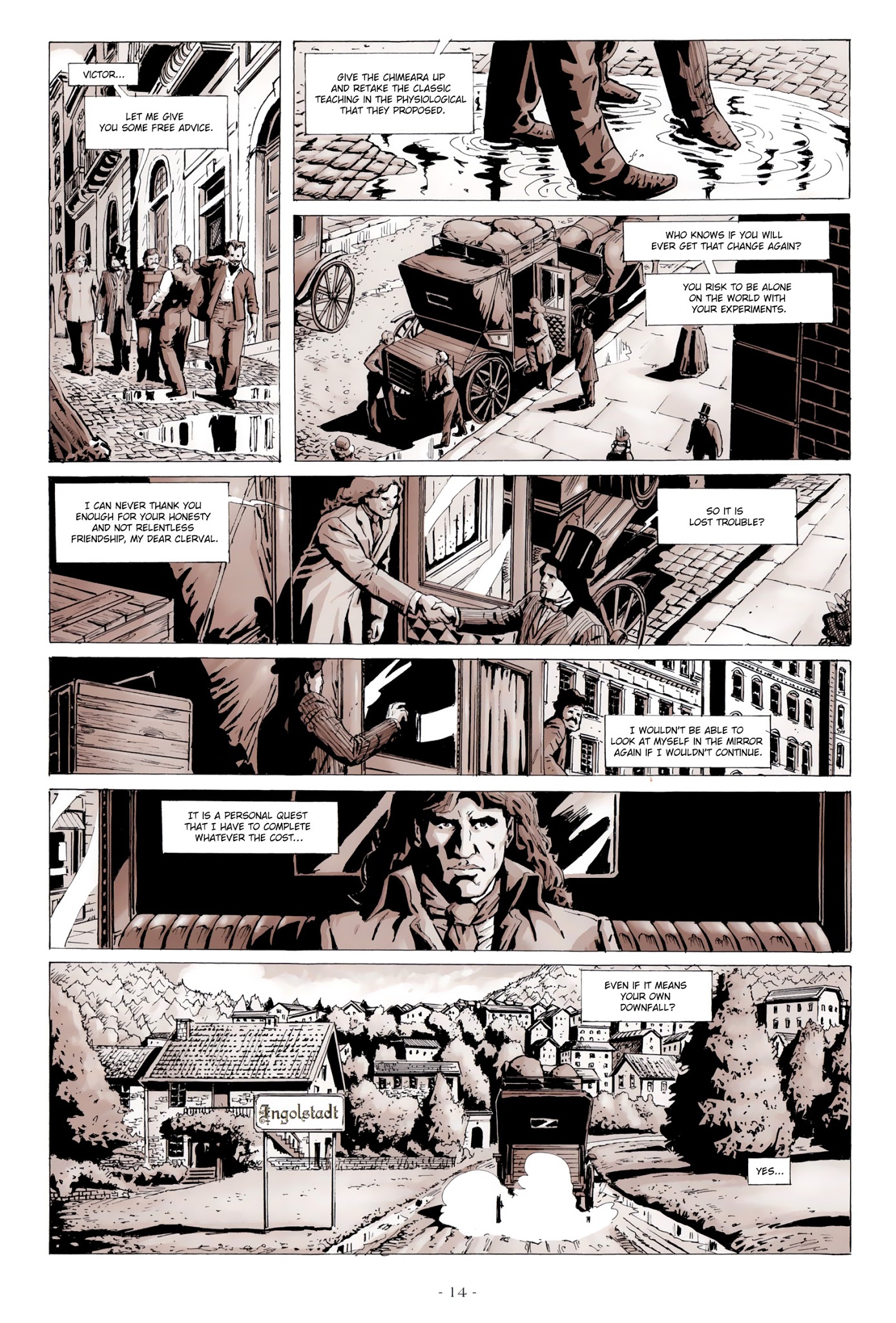 Read online Mister Hyde contre Frankenstein comic -  Issue #2 - 15