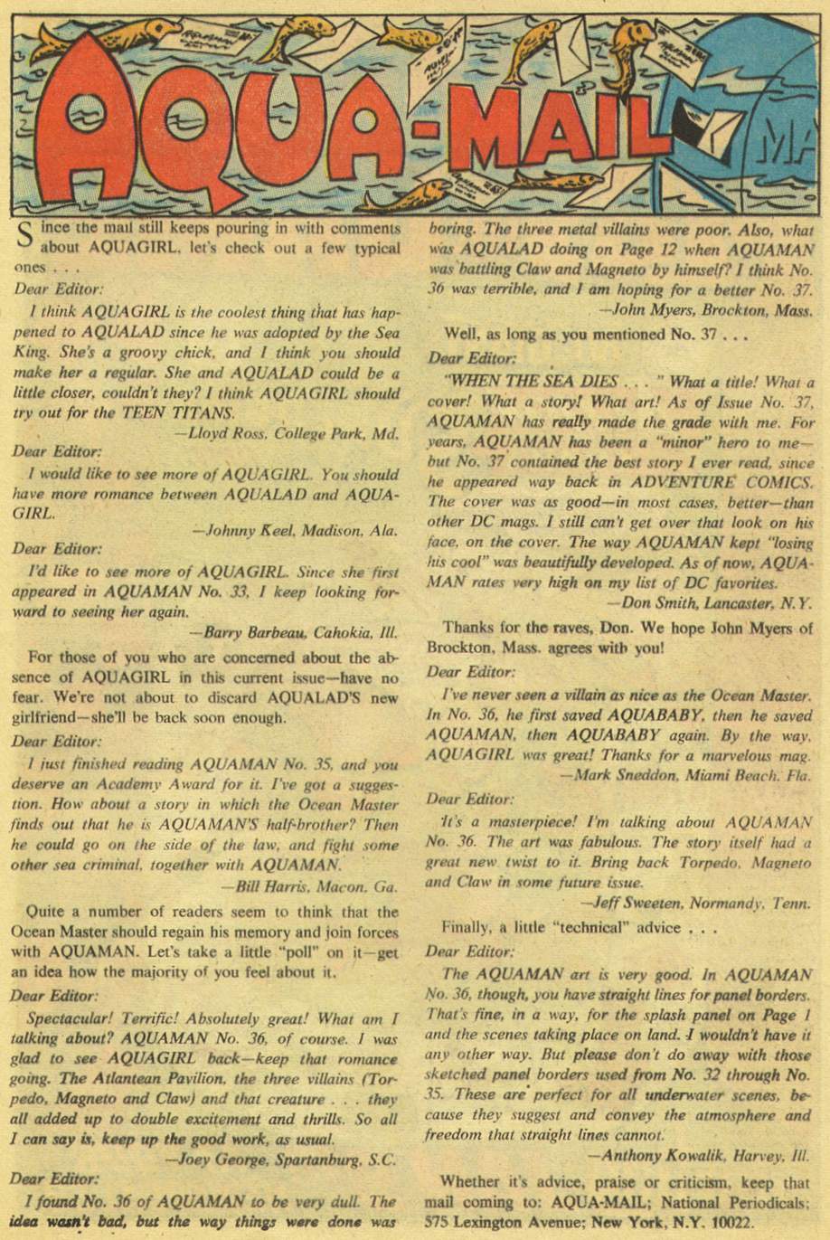 Read online Aquaman (1962) comic -  Issue #38 - 13
