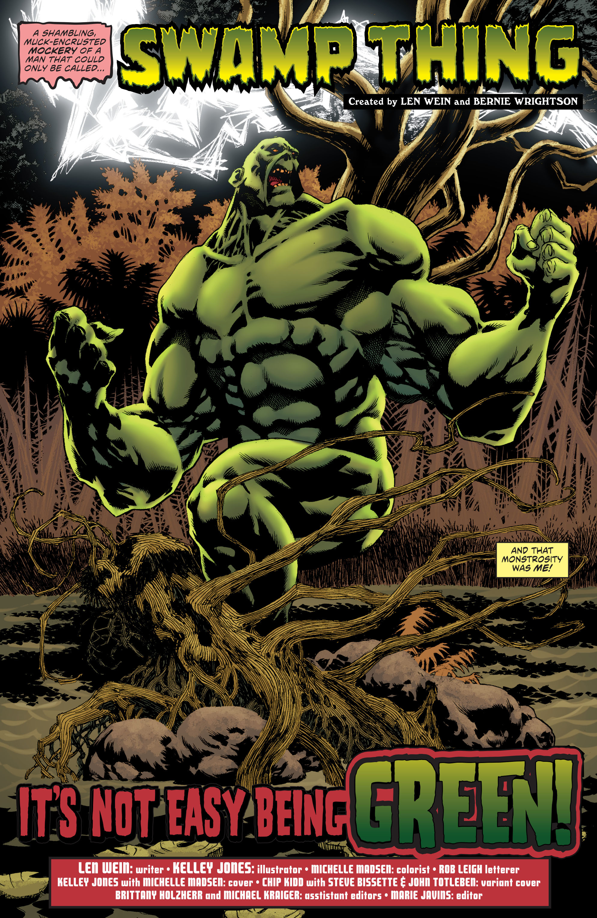 Read online Convergence Swamp Thing comic -  Issue #1 - 5