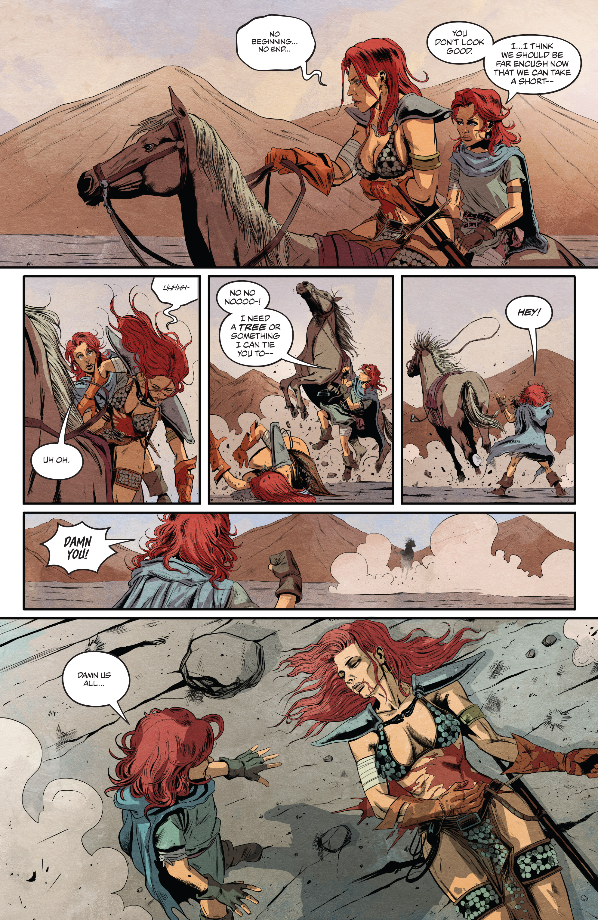 Read online Unbreakable Red Sonja comic -  Issue #3 - 10