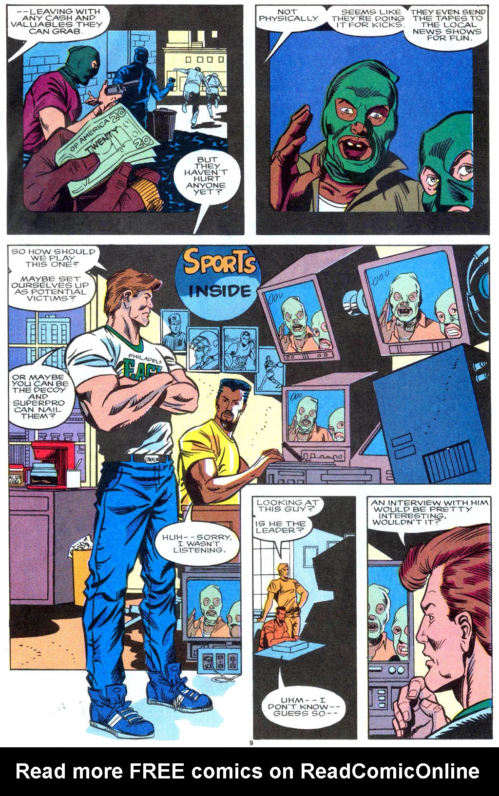 Read online NFL SuperPro comic -  Issue #3 - 8