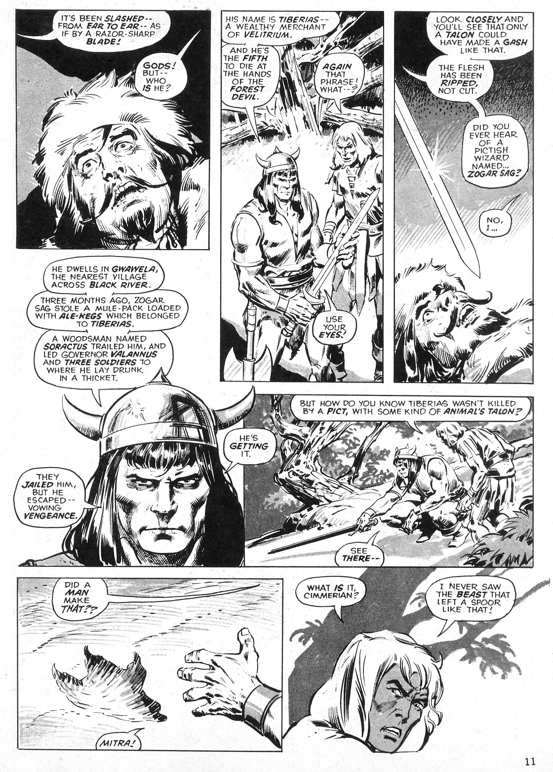 Read online The Savage Sword Of Conan comic -  Issue #26 - 11