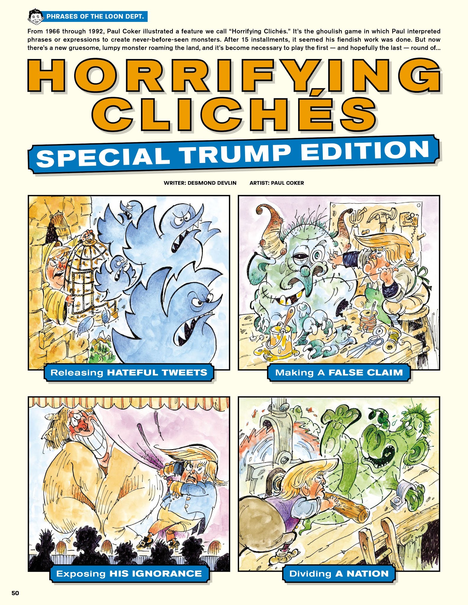 Read online MAD comic -  Issue #548 - 52