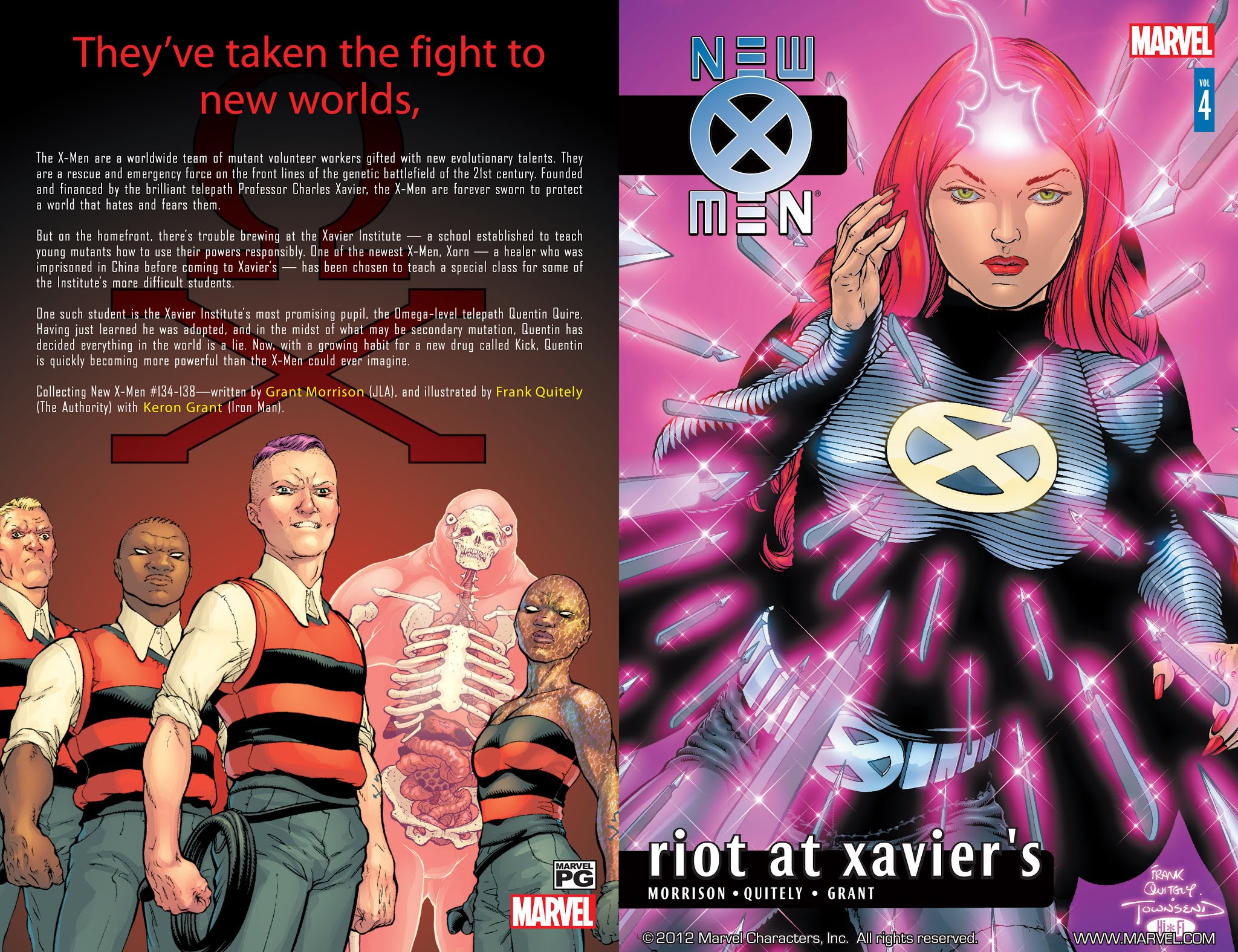 Read online New X-Men (2001) comic -  Issue # _TPB 4 - 2