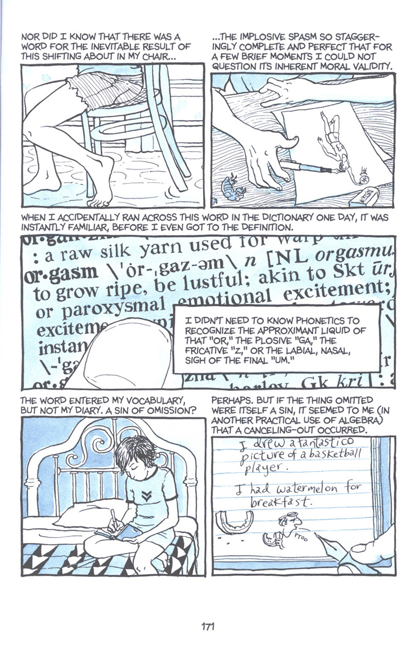 Read online Fun Home: A Family Tragicomic comic -  Issue # TPB - 177