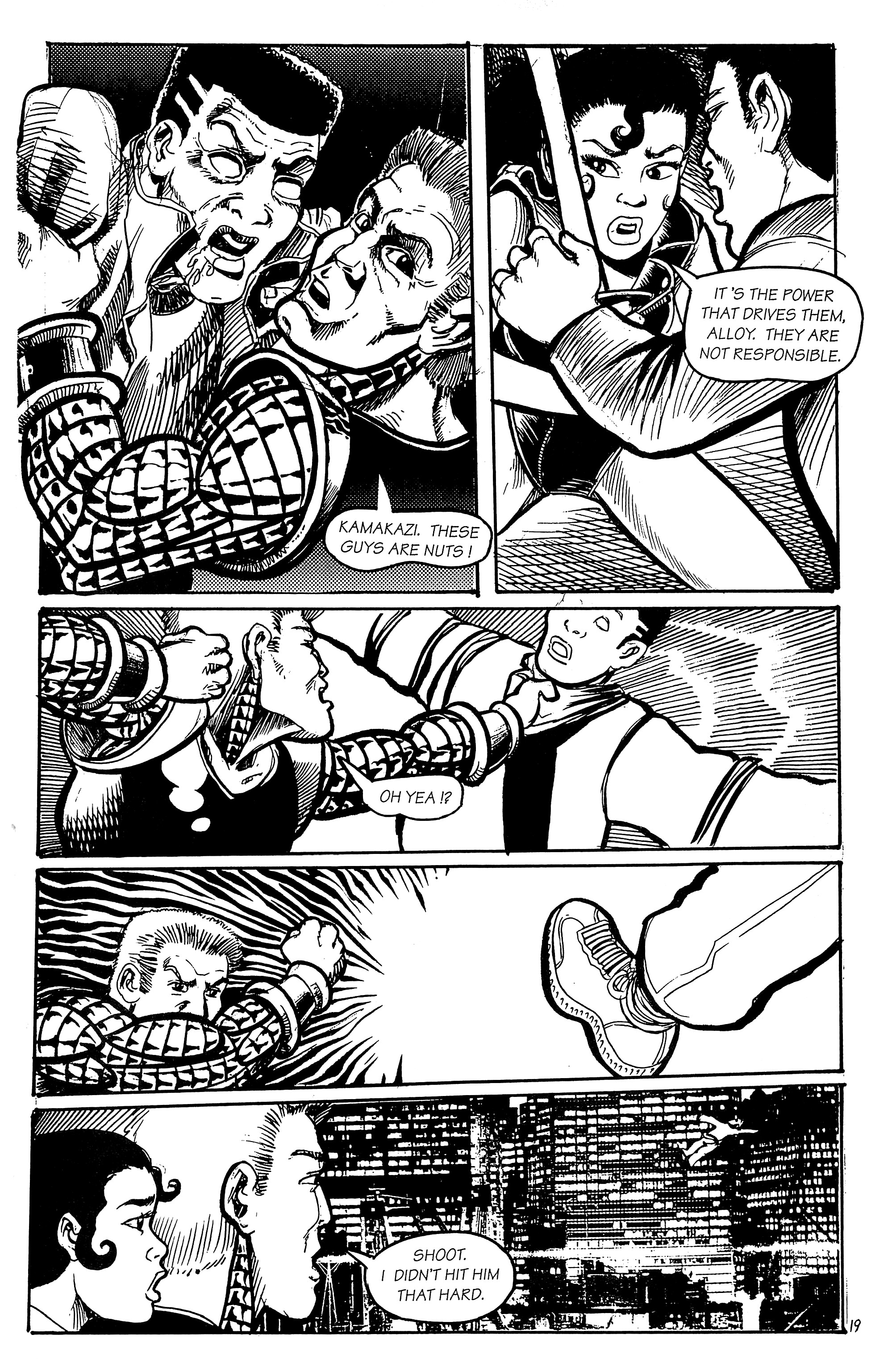 Read online Dragonfire (1991) comic -  Issue #4 - 21