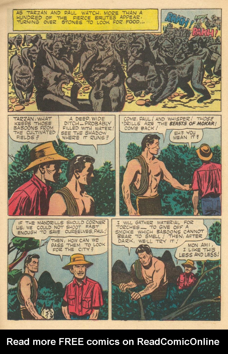 Read online Tarzan (1948) comic -  Issue #81 - 13