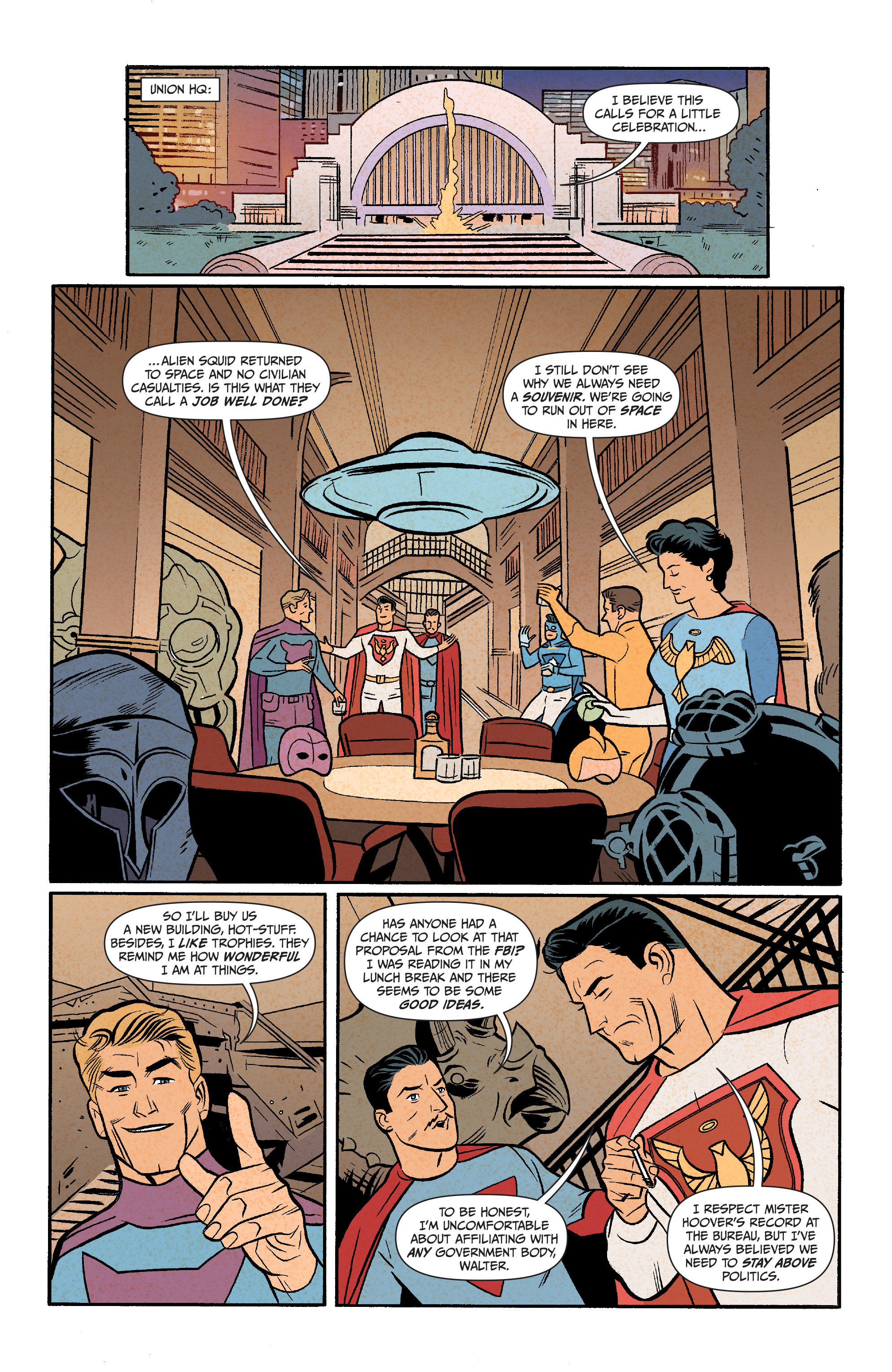 Read online Jupiter's Circle comic -  Issue #1 - 15