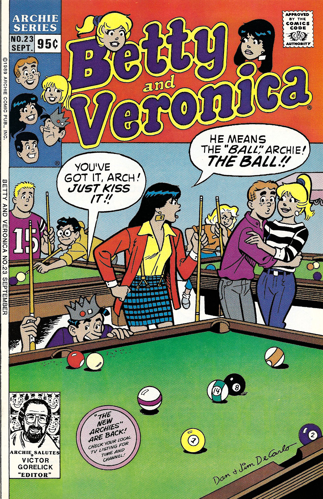 Read online Betty and Veronica (1987) comic -  Issue #23 - 1