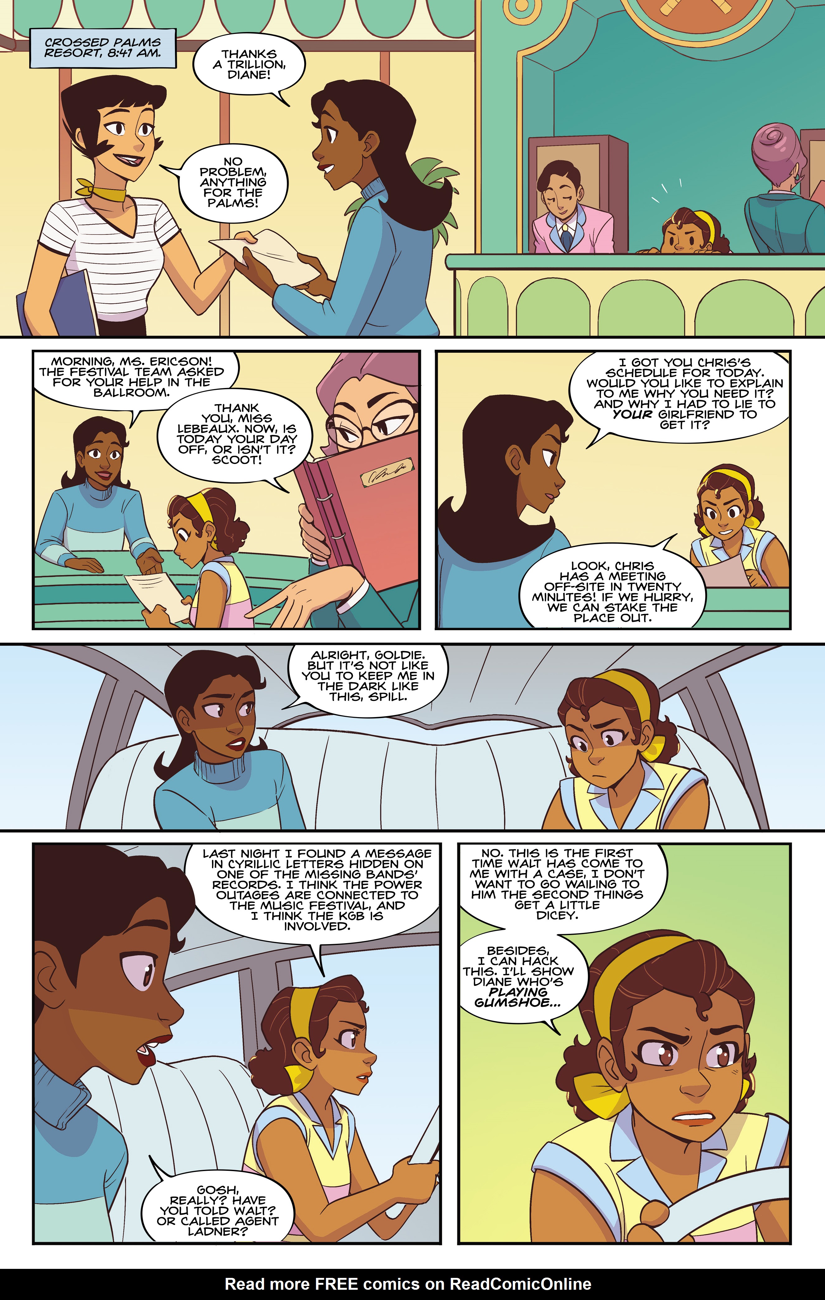 Read online Goldie Vance comic -  Issue # _TPB 4 - 28