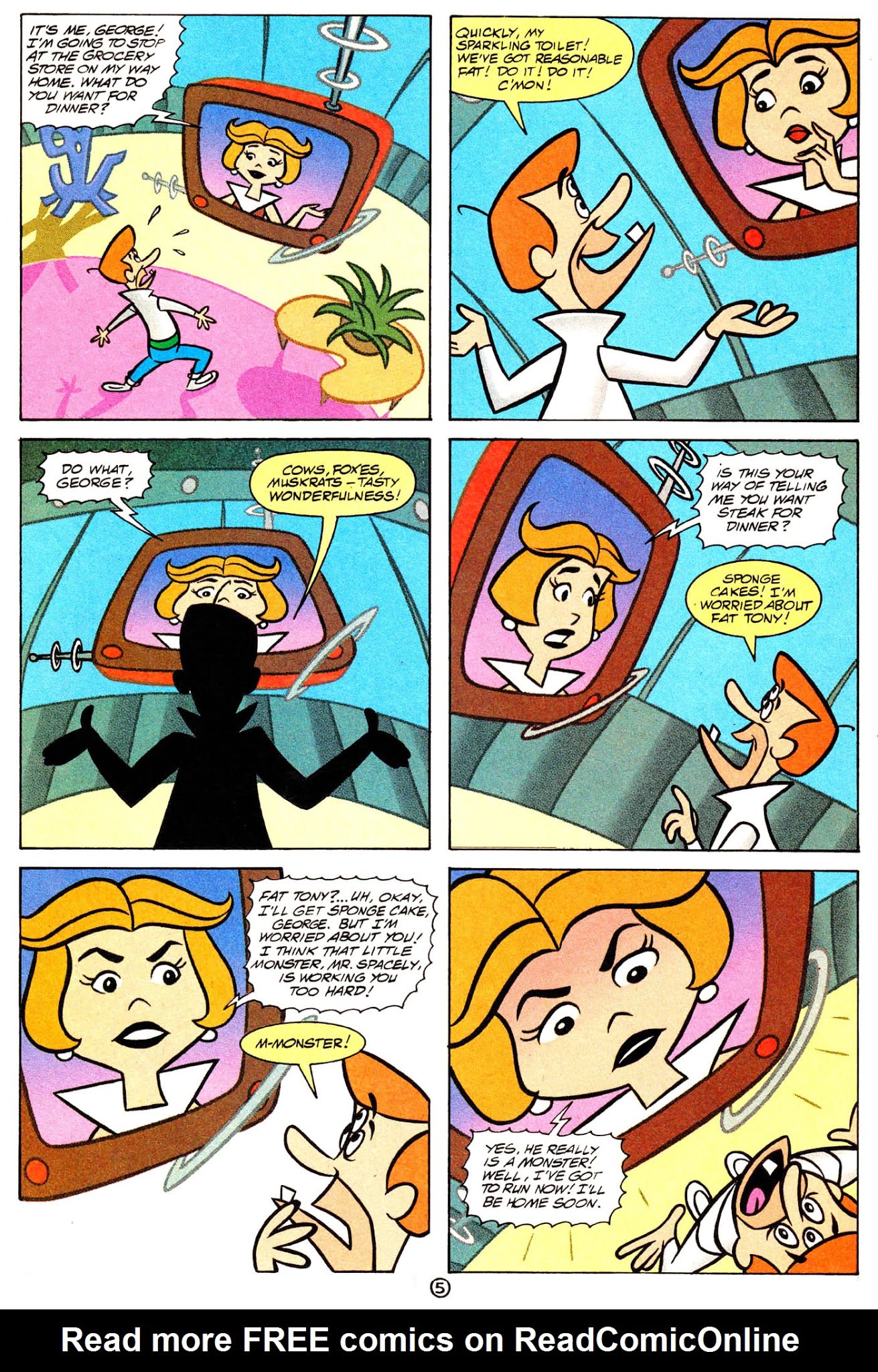 Read online The Flintstones and the Jetsons comic -  Issue #6 - 25