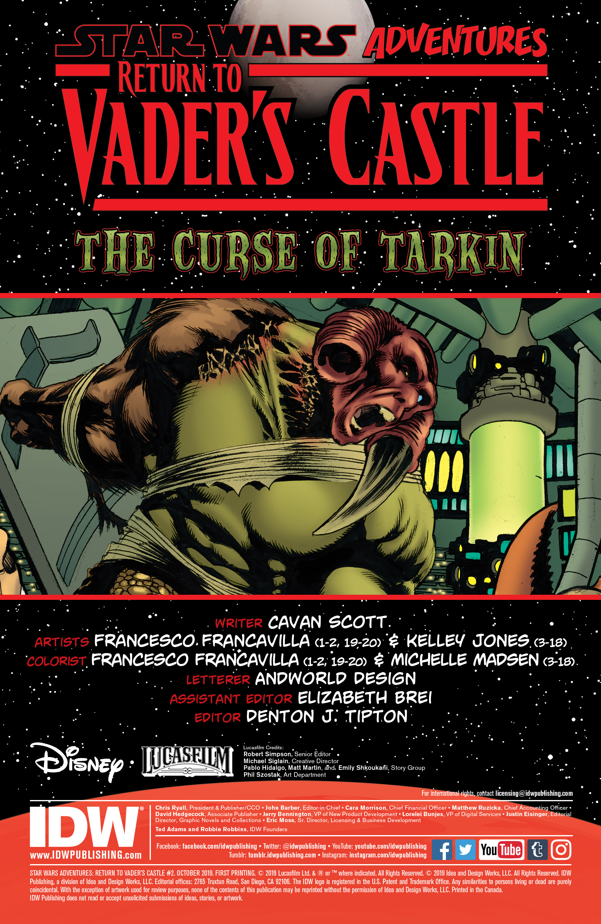 Read online Star Wars Adventures: Return to Vader’s Castle comic -  Issue #2 - 2