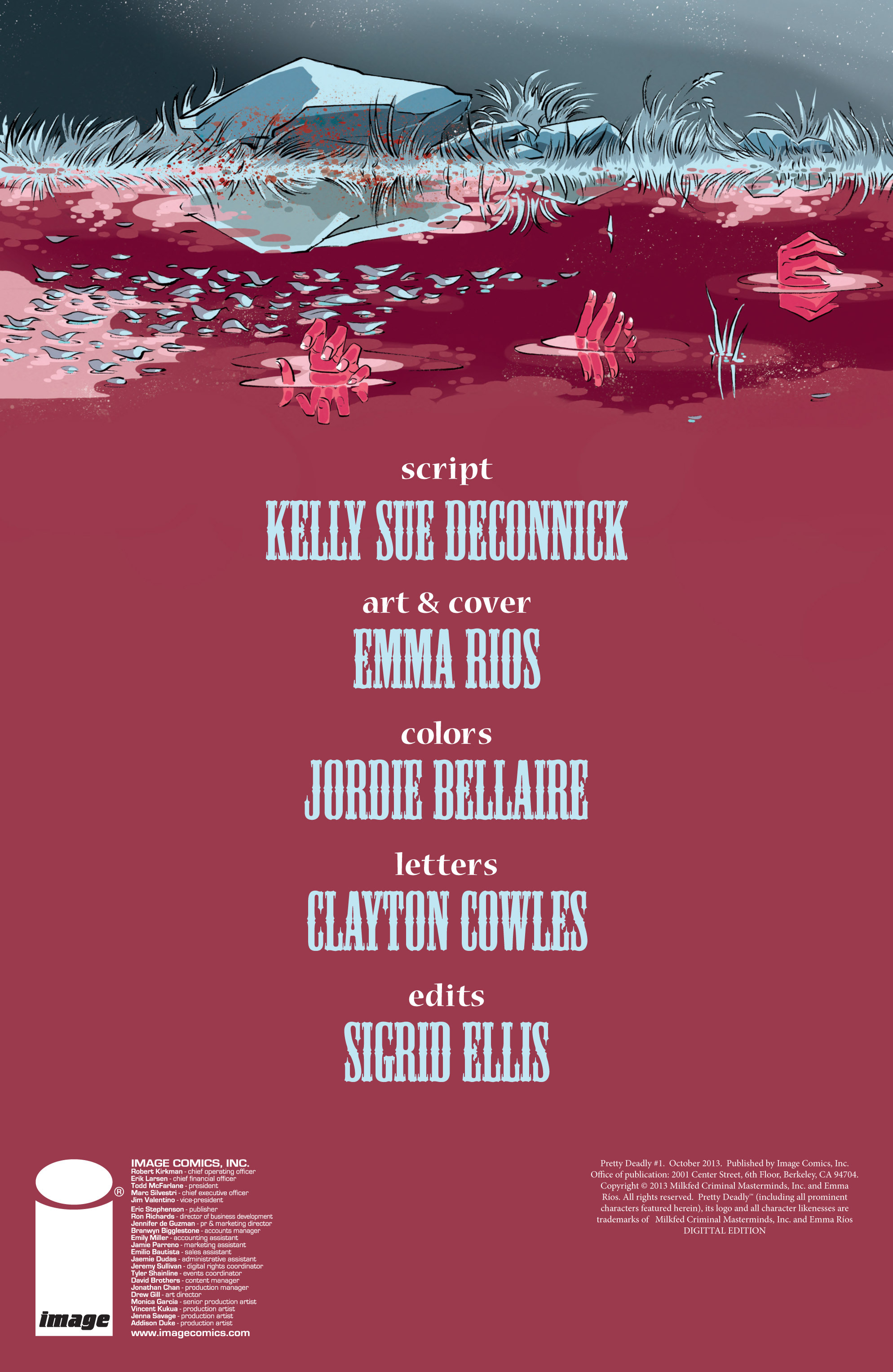 Read online Pretty Deadly comic -  Issue #1 - 2