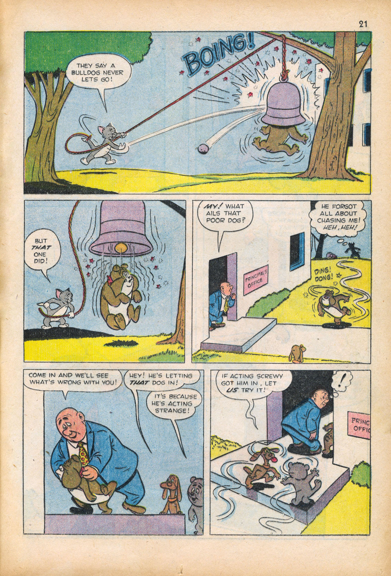 Read online Tom & Jerry's Back to School comic -  Issue # TPB - 23