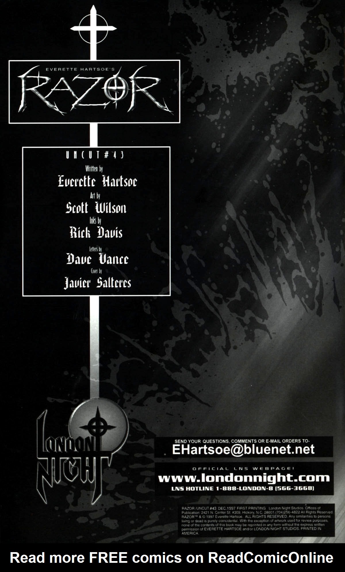 Read online Razor: Uncut comic -  Issue #43 - 2