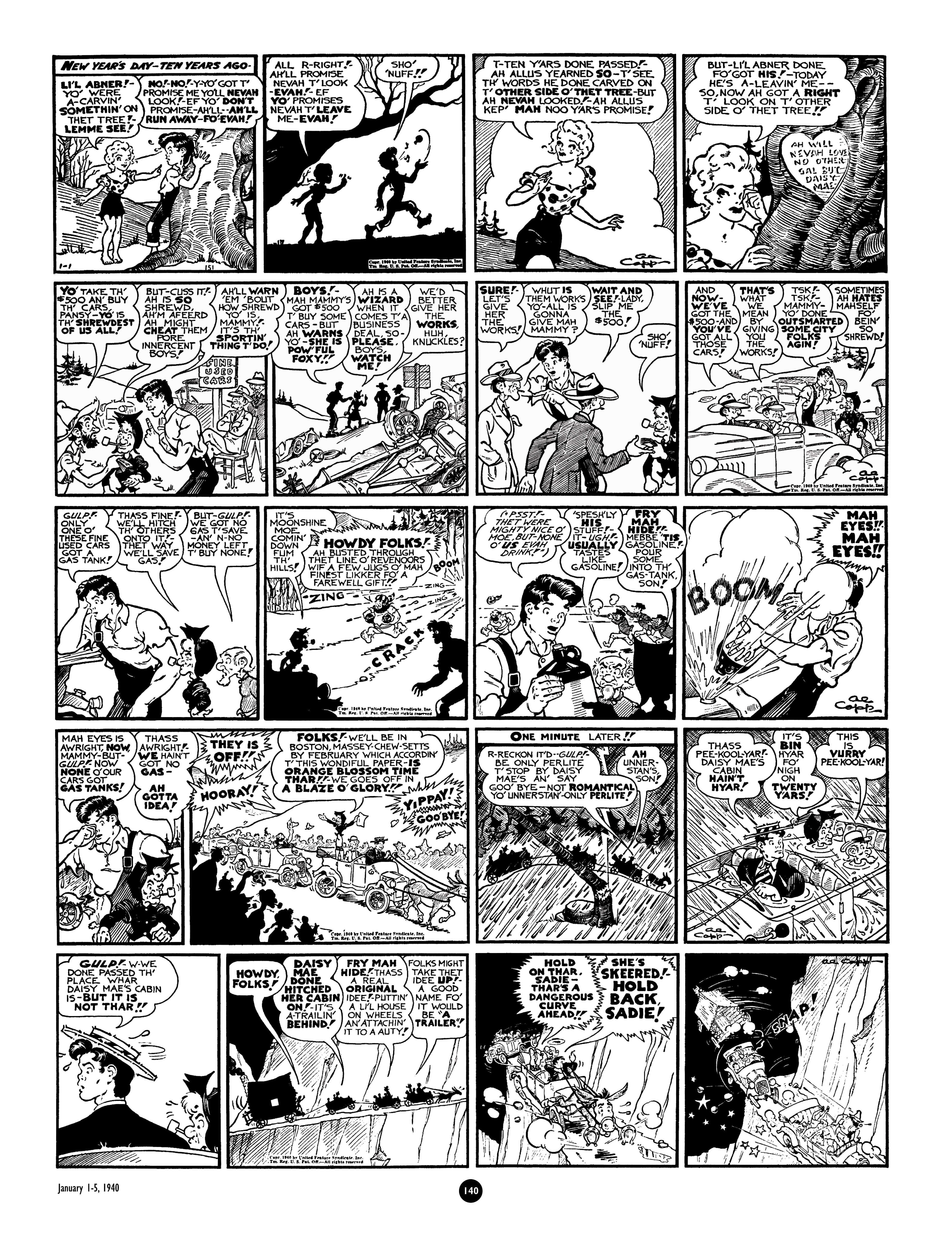 Read online Al Capp's Li'l Abner Complete Daily & Color Sunday Comics comic -  Issue # TPB 3 (Part 2) - 42