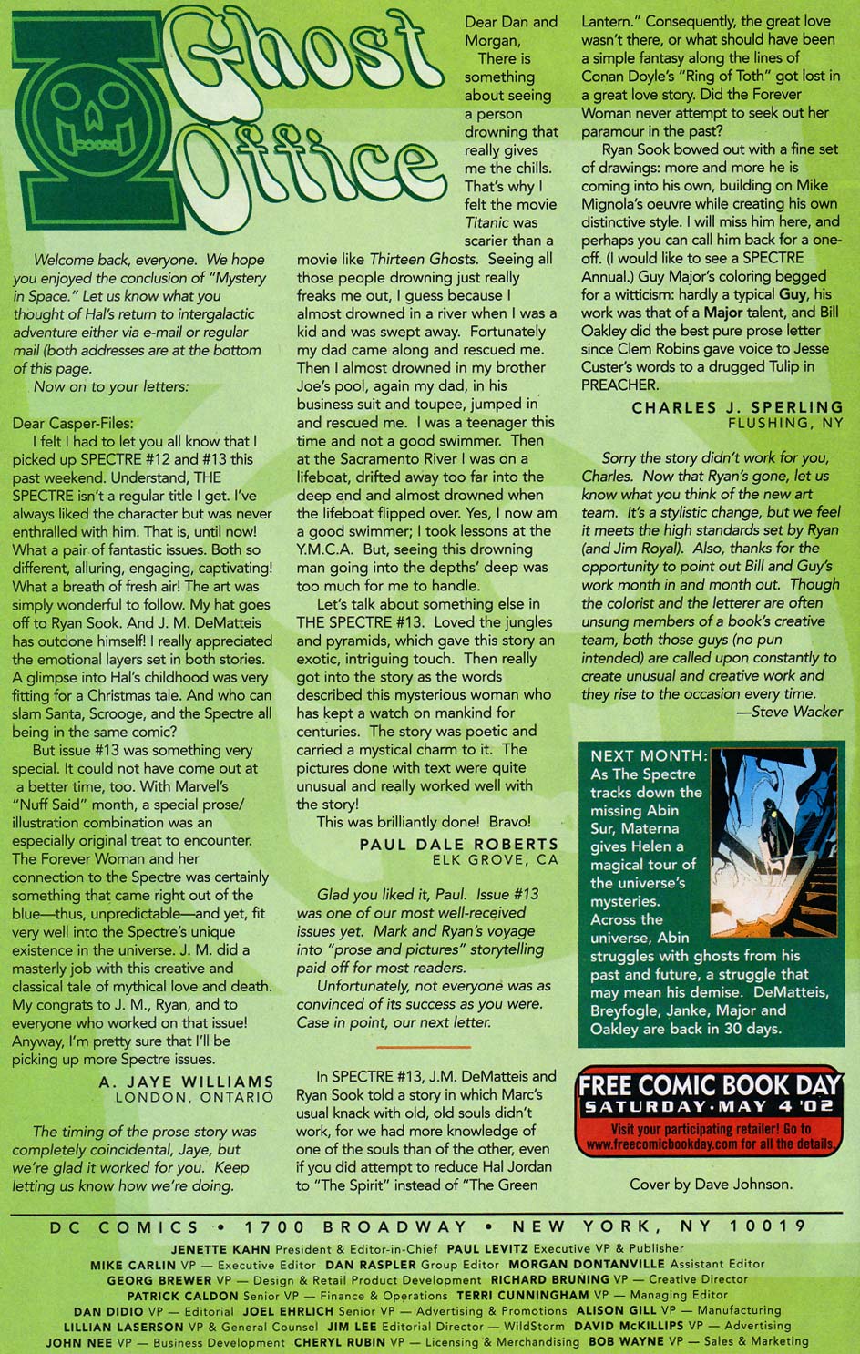 Read online The Spectre (2001) comic -  Issue #17 - 22