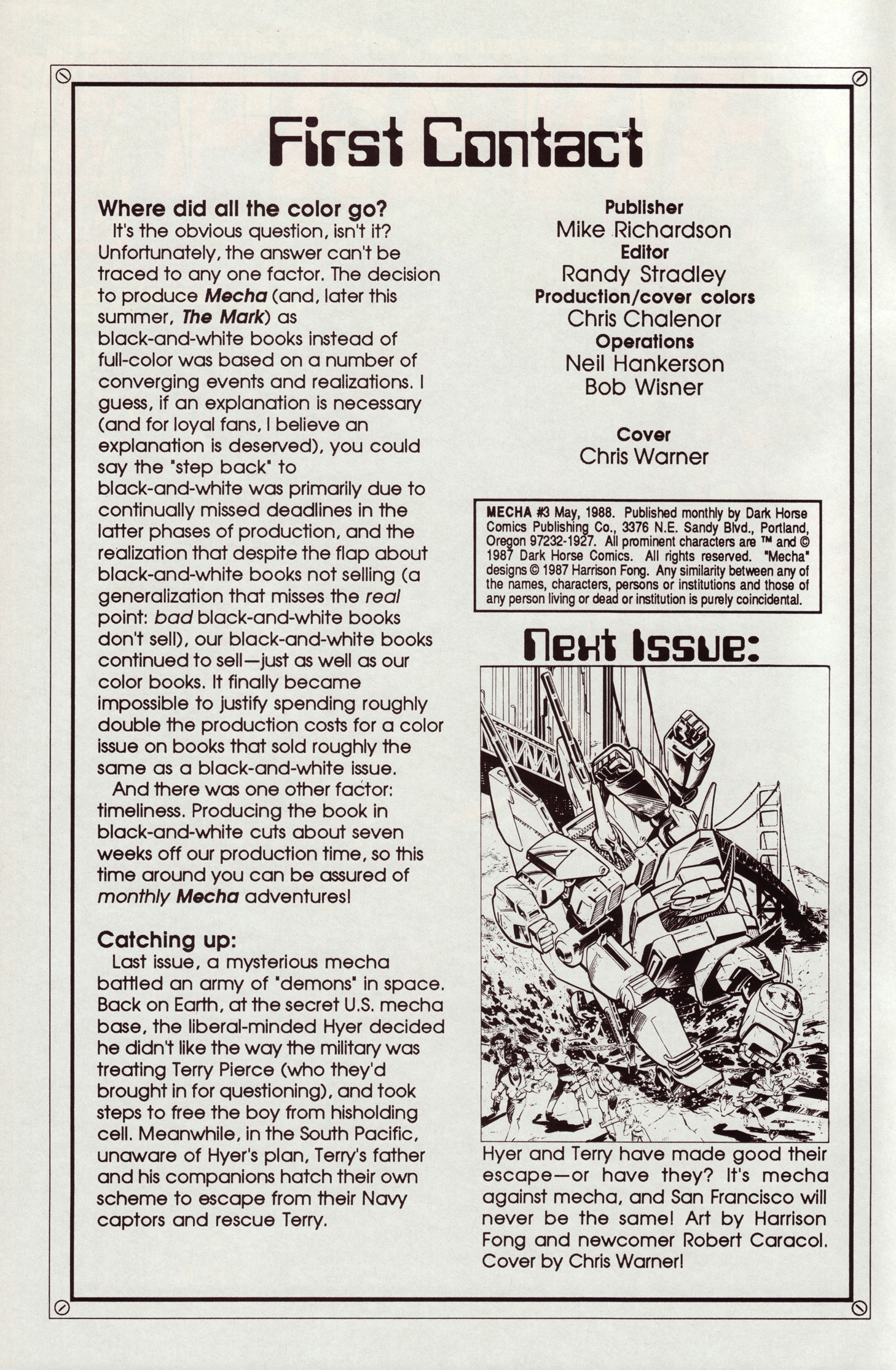 Read online Mecha comic -  Issue #3 - 2