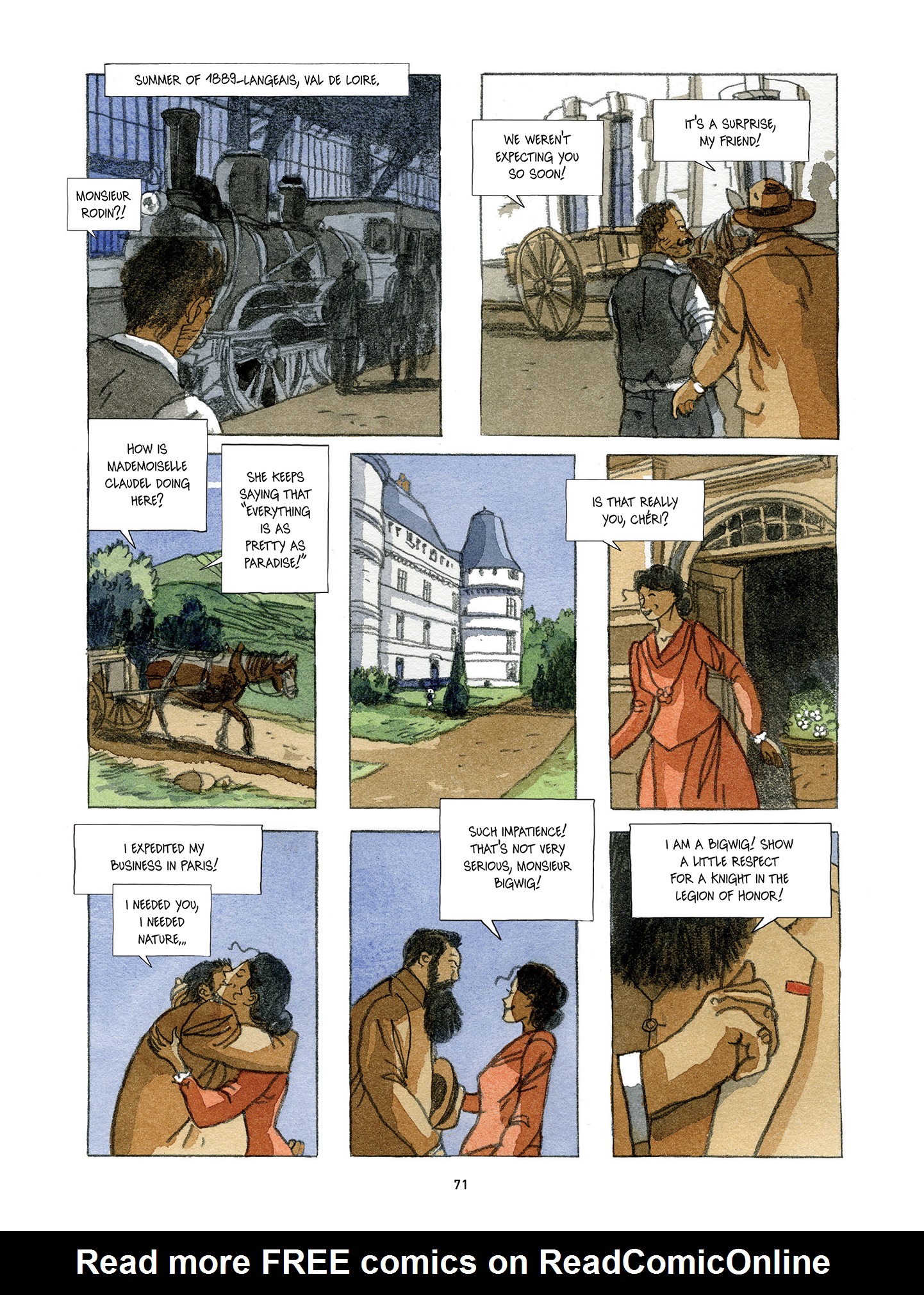 Read online Rodin: Fugit Amor, An Intimate Portrait comic -  Issue # TPB - 72