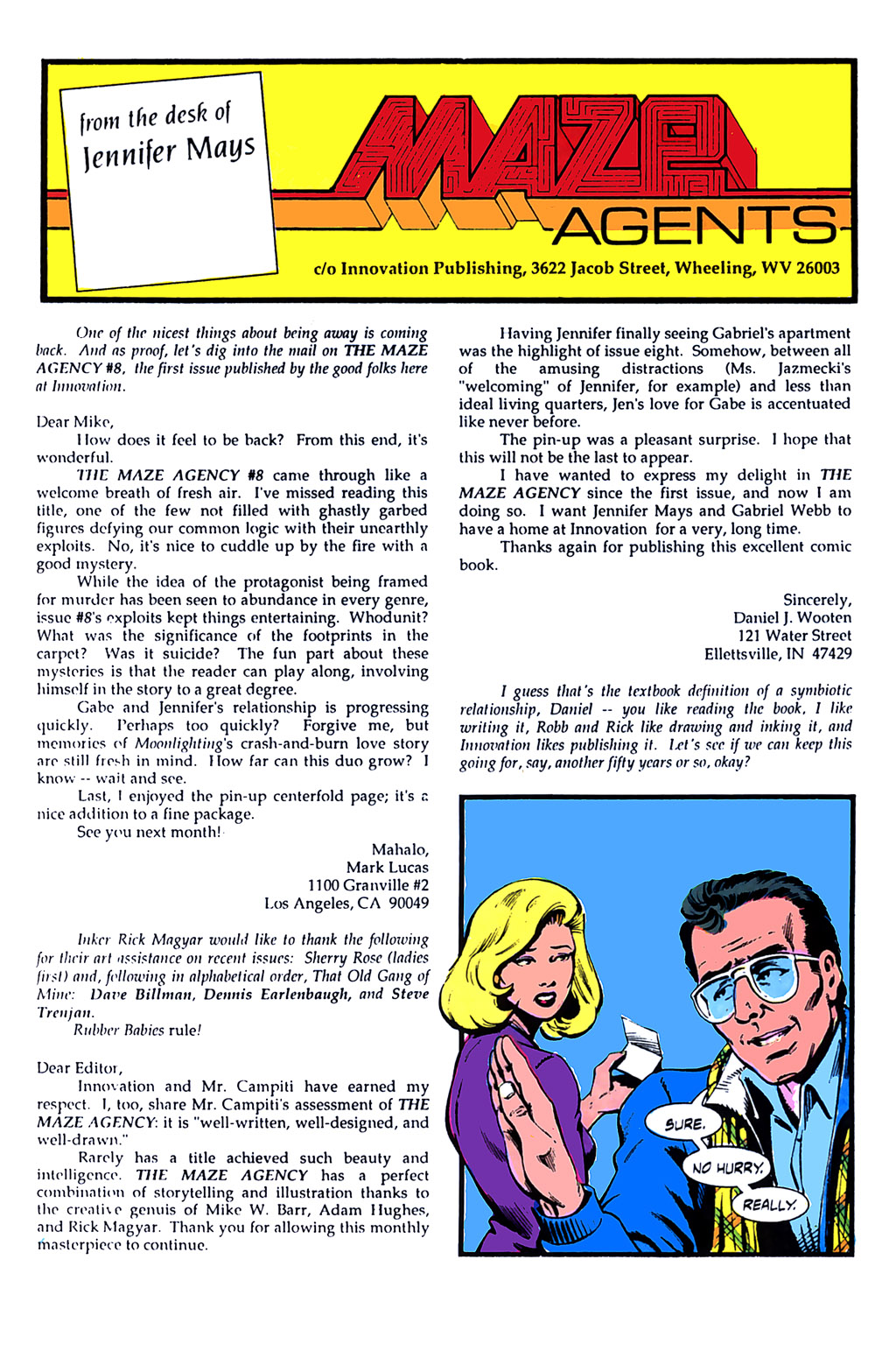 Read online Maze Agency (1989) comic -  Issue #11 - 30