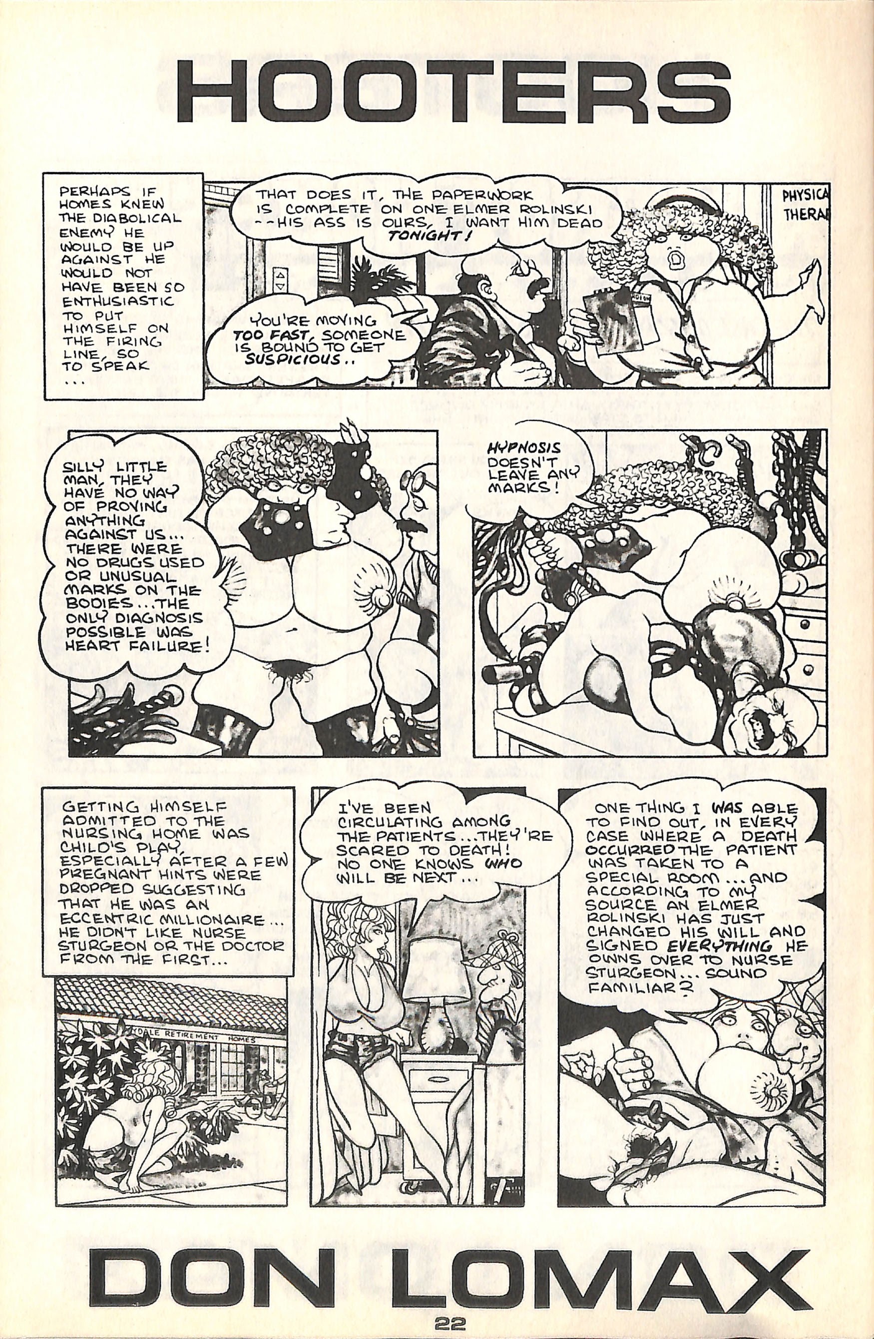 Read online Hooters comic -  Issue #3 - 26