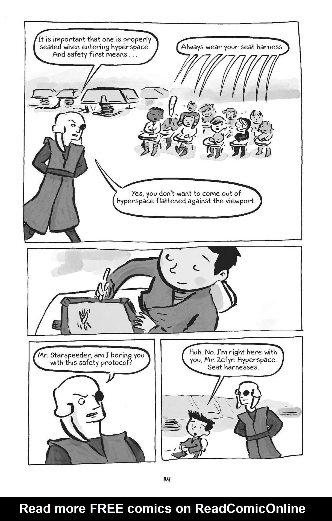 Read online Jedi Academy comic -  Issue # TPB 6 (Part 1) - 36