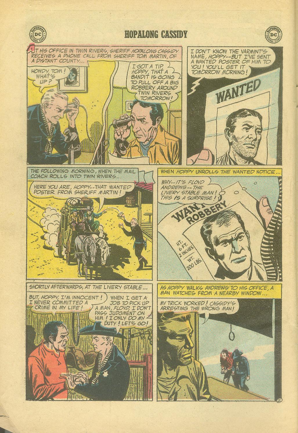 Read online Hopalong Cassidy comic -  Issue #111 - 4