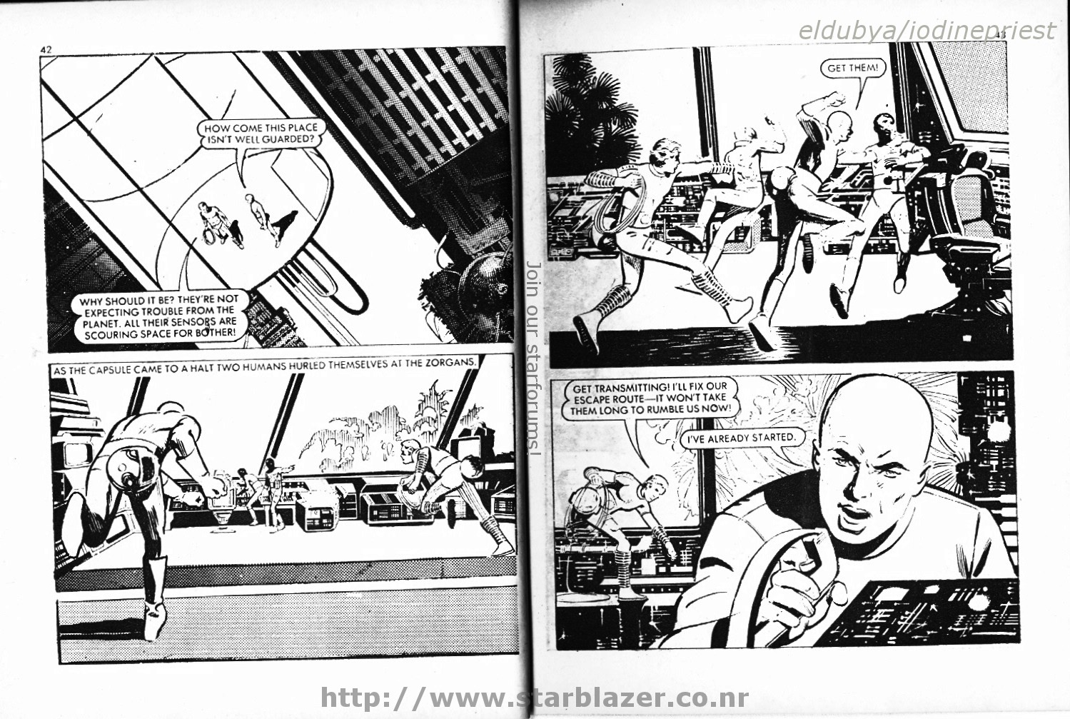 Read online Starblazer comic -  Issue #80 - 23