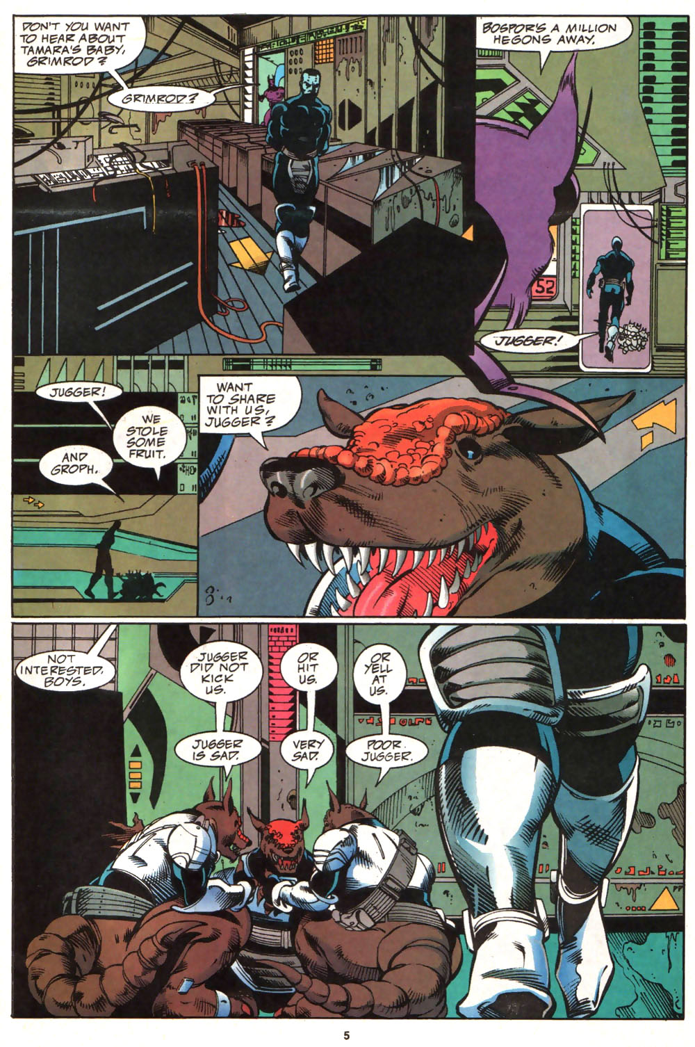 Read online Alien Legion (1987) comic -  Issue #17 - 7